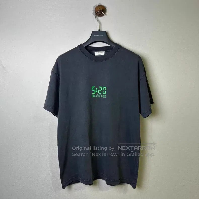 Balenciaga Balenciaga 520 Glow-in-the-Dark Short Sleeve Size US L / EU 52-54 / 3 - 1 Thumbnail