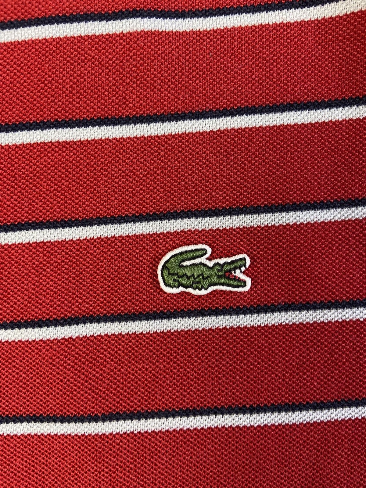 Lacoste Lacoste striped Polo T-Shirt with logo Size US S / EU 44-46 / 1 - 3 Thumbnail