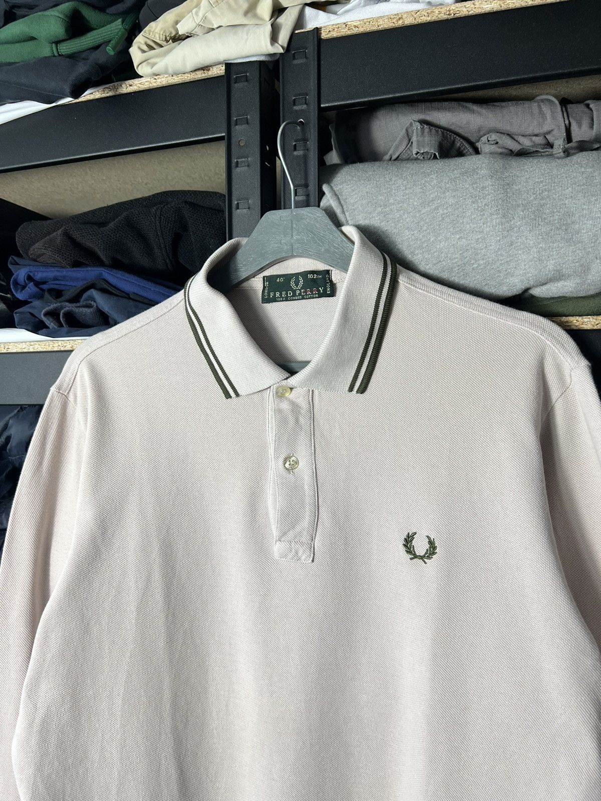 Fred Perry Vintage Fred Perry Long Sleeve Polo Shirt Laurel Logo Size M Size US M / EU 48-50 / 2 - 2 Thumbnail