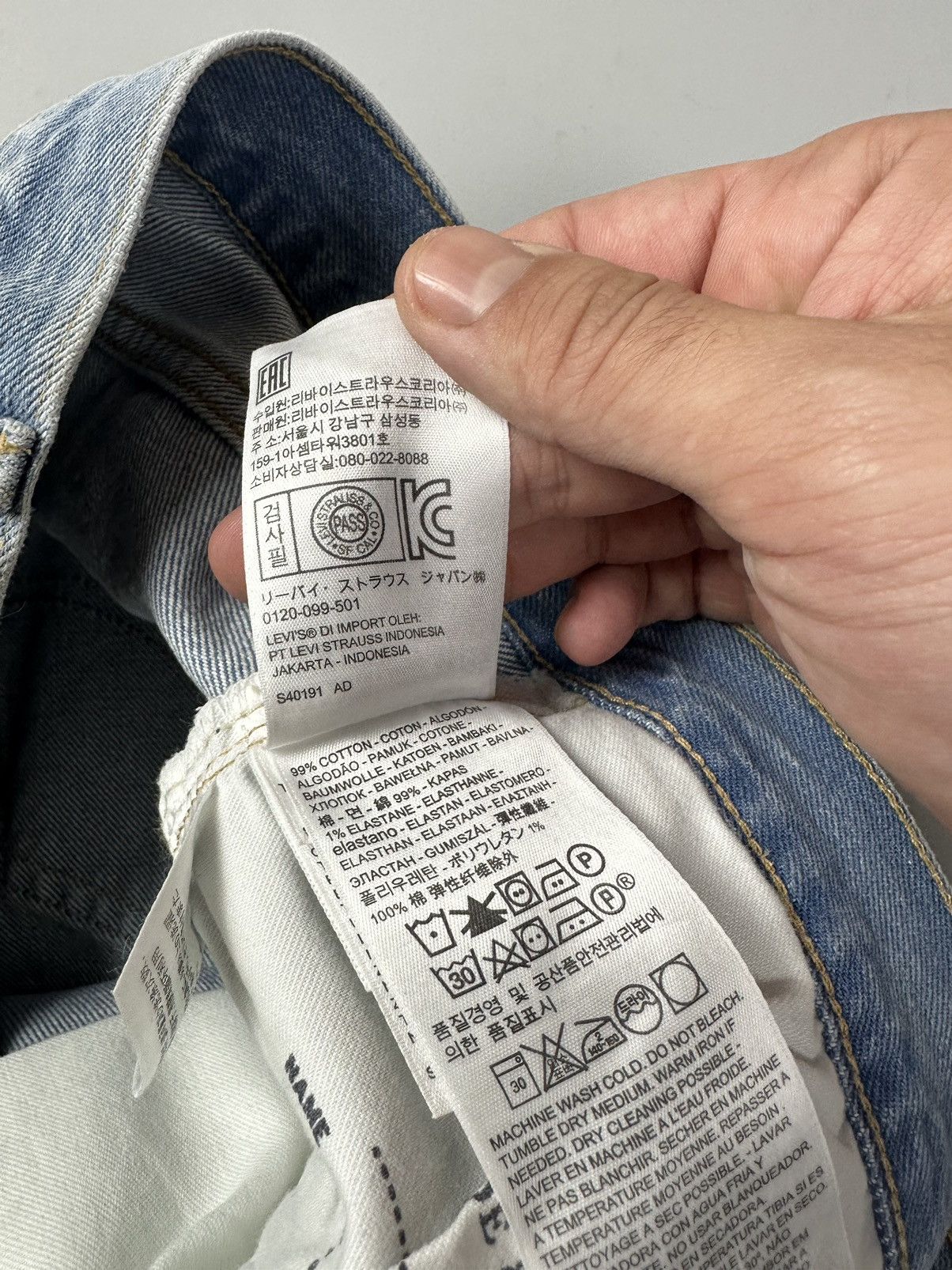 Levi's Made & Crafted Levi's Made & Crafted Arrow Split-Seam Jeans Size 31" - 6 Thumbnail