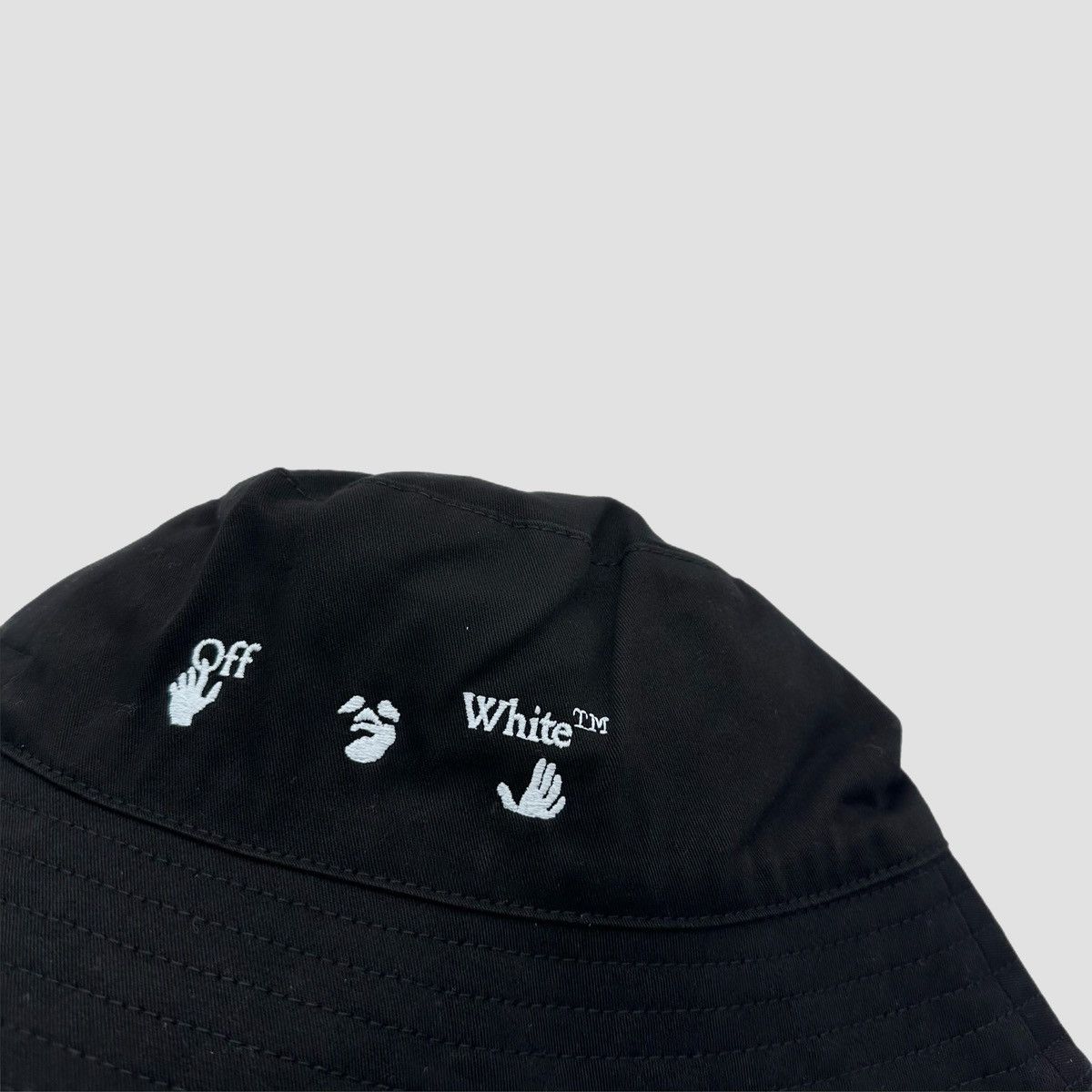 Off-White Off-White Logo Bucket Hat Size ONE SIZE - 8 Thumbnail