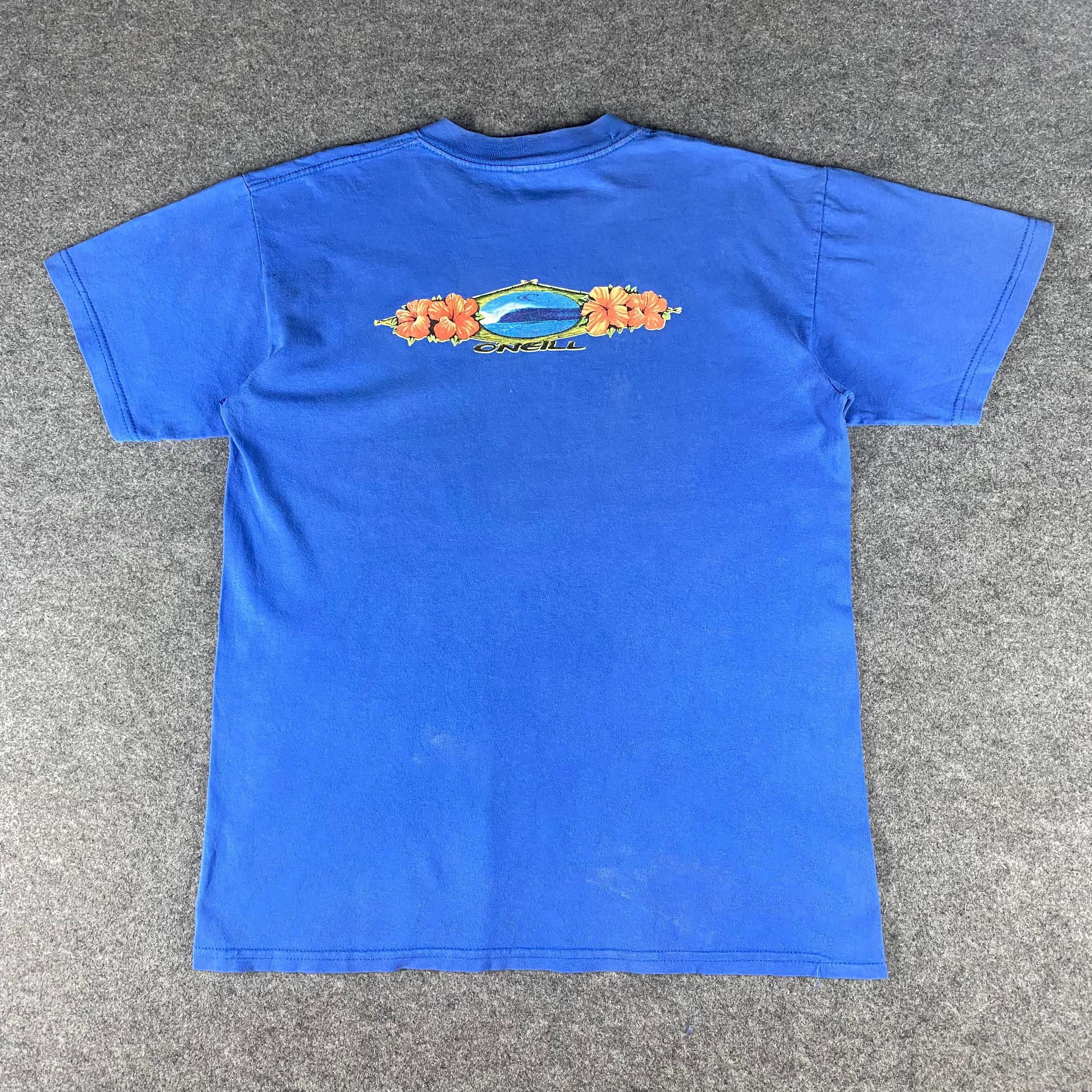 O'Neill Vintage 90s Oneill Surfing Tshirt Size US L / EU 52-54 / 3 - 1 Thumbnail