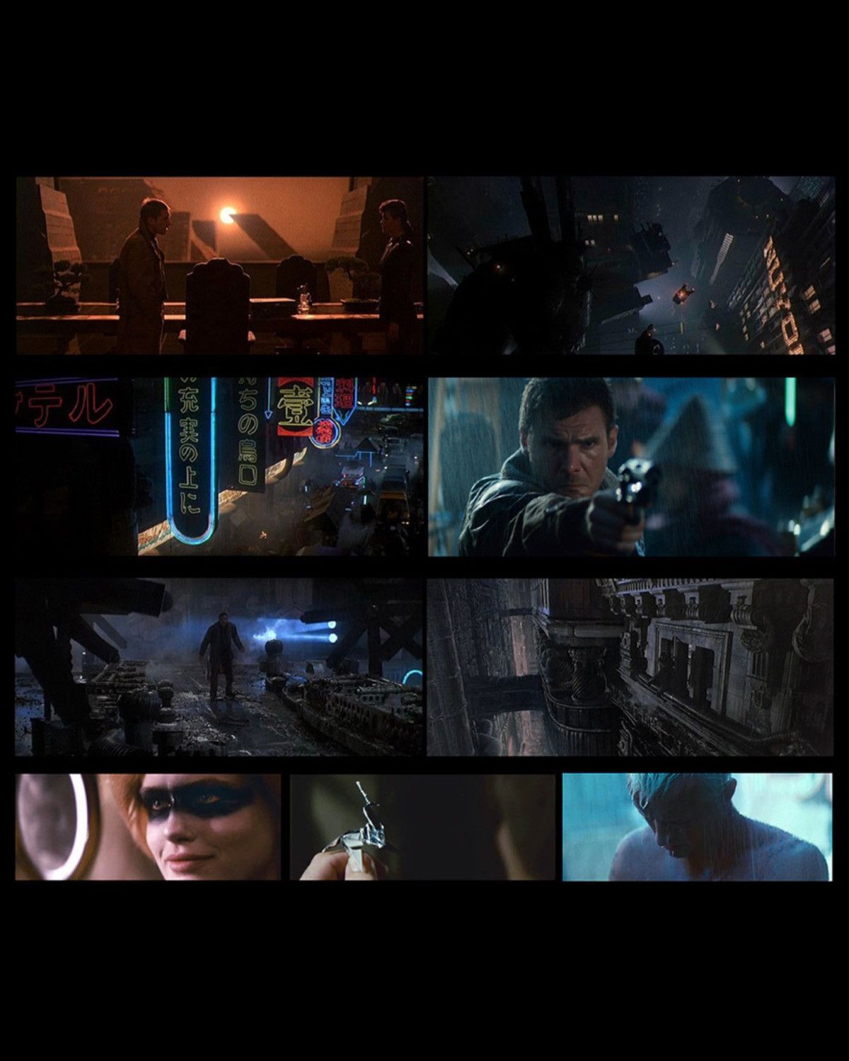 Vintage Vintage 1992 Blade Runner Director's Cut Movie Harrison Ford Size US L / EU 52-54 / 3 - 7 Thumbnail