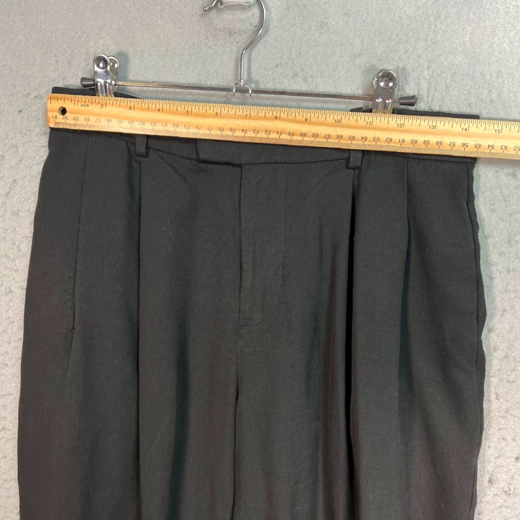 Everlane Everlane Dress Pants Womens Tapered Leg Lyocell Black Size 4 Size 27" / US 4 / IT 40 - 5 Thumbnail