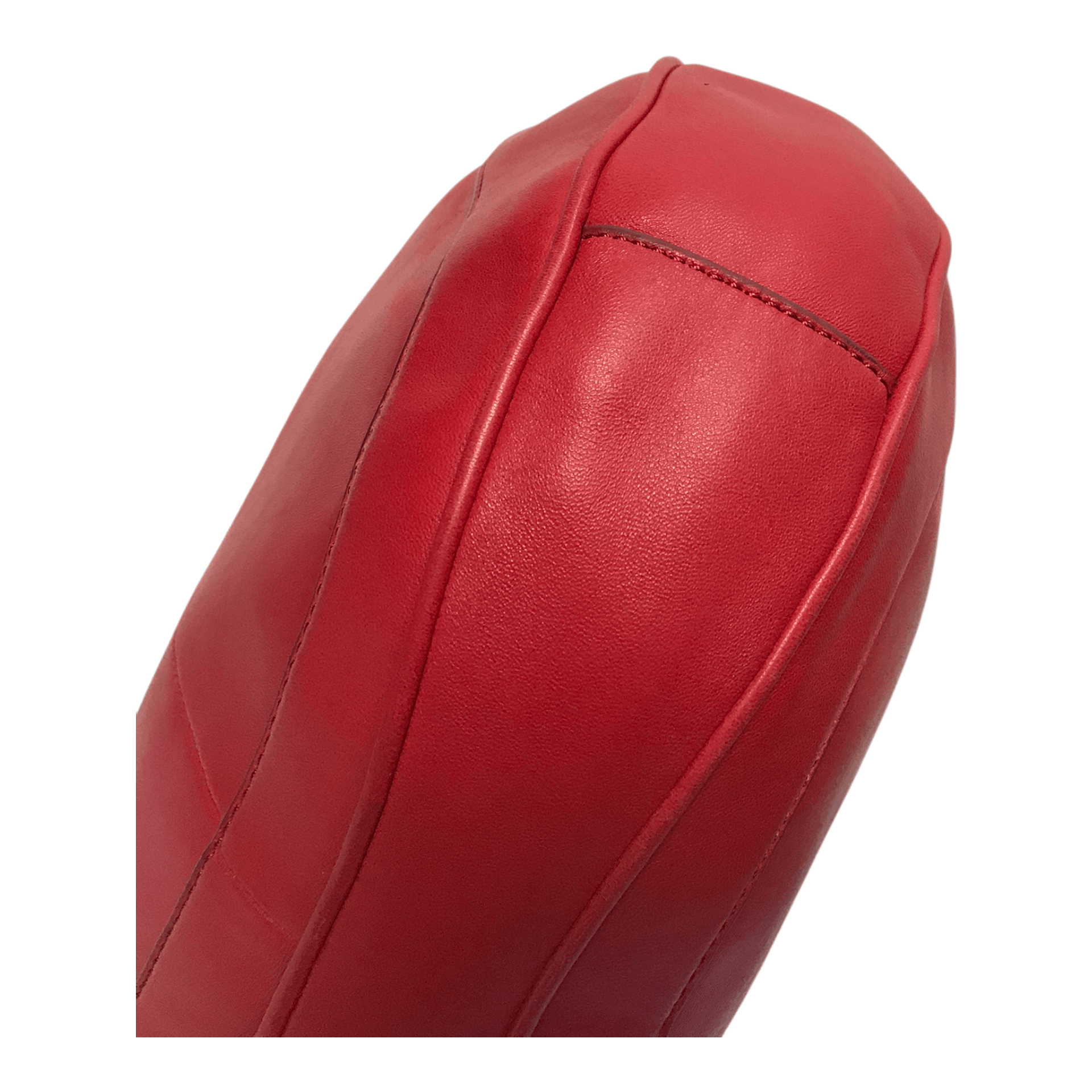 J.Crew J.Crew Cross Body Leather Red Hobo Bag Size ONE SIZE - 7 Thumbnail