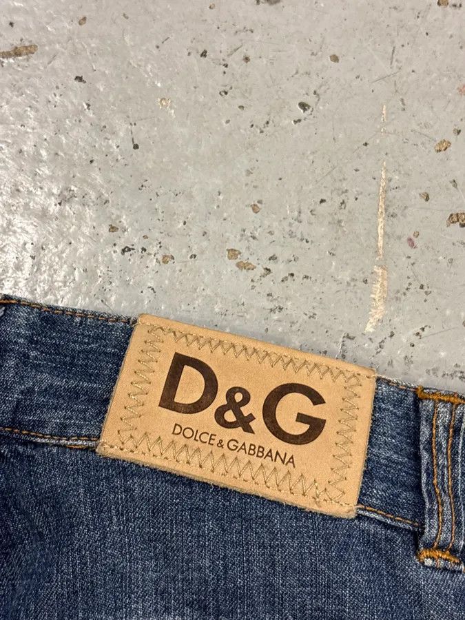 Dolce & Gabbana SS2003 Dolce & Gabbana Blue Aviator Full Zip Cargo Jeans Size US 32 / EU 48 - 11 Thumbnail