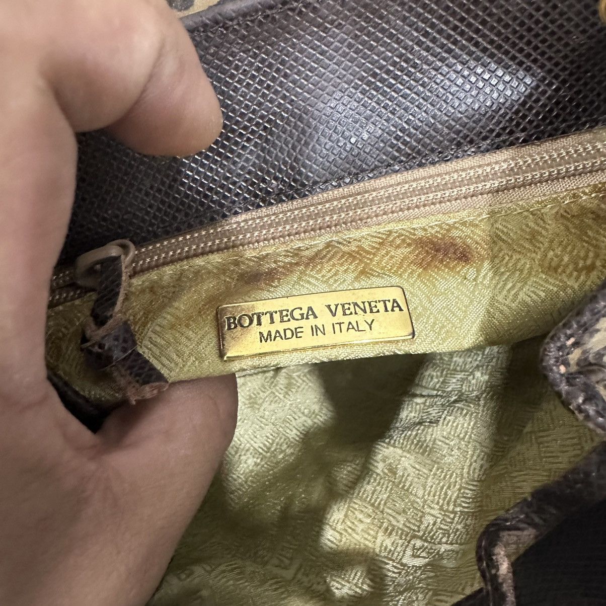 Bottega Veneta ‼️LASTDROP‼️VINTAGE BOTTEGA VENETA LEOPARD PRINT MINI BACKPACK Size ONE SIZE - 11 Thumbnail