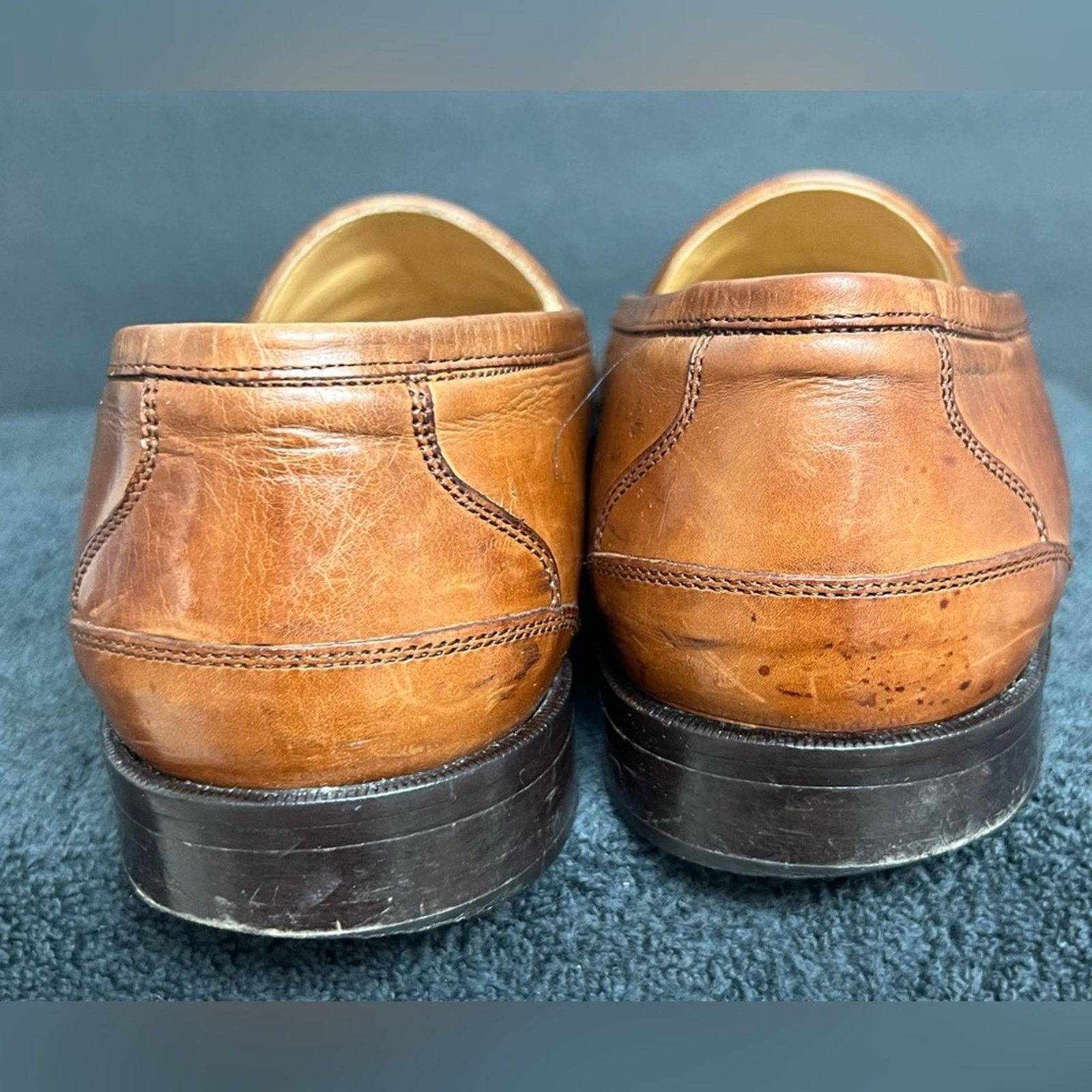 Johnston & Murphy Men’s 11.5 M Johnston Murphy Hayes Tassel Dress Loafers Size US 11.5 / EU 44-45 - 5 Thumbnail