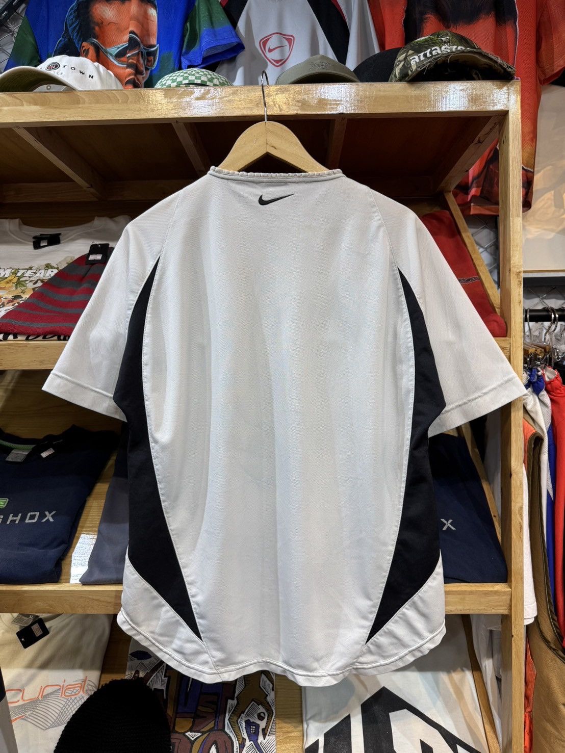 Nike ❗️Rare❗️Vintage Nike Total 90 00's Training Jersey Size US L / EU 52-54 / 3 - 2 Thumbnail