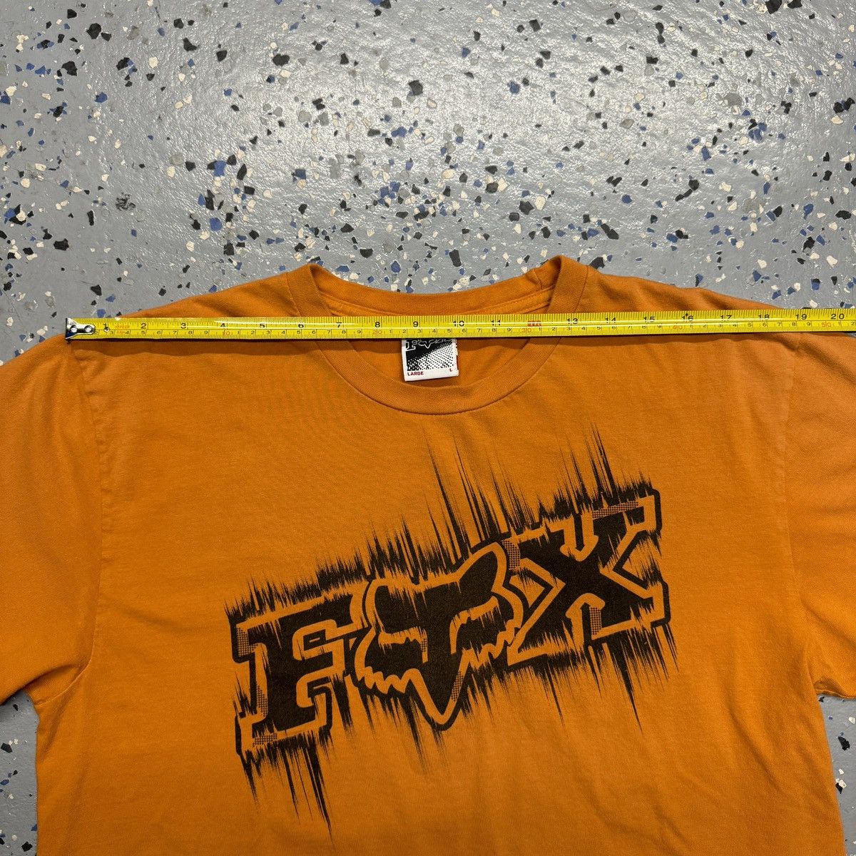 Fox Racing Y2K 2000s Fox Motorsport Racing Graphic Shirt Orange Logo L Size US L / EU 52-54 / 3 - 5 Thumbnail