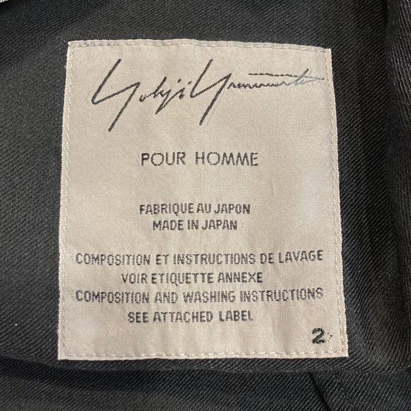 Yohji Yamamoto Yohji Yamamoto pour homme 16SS3 button jacket Size US M / EU 48-50 / 2 - 5 Thumbnail