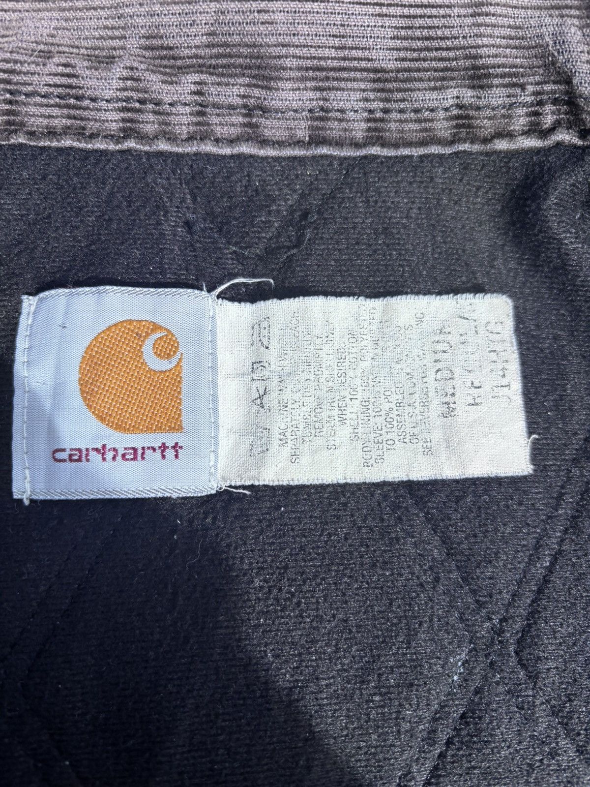 Carhartt 90’s Carhartt J14 HTG Green Santa Fe Bomber Jacket Size US M / EU 48-50 / 2 - 7 Thumbnail