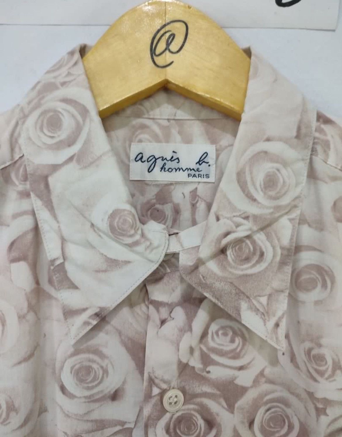 agnes b. Agnes B Rose Print Longsleeve Shirt Size M / US 6-8 / IT 42-44 - 3 Thumbnail