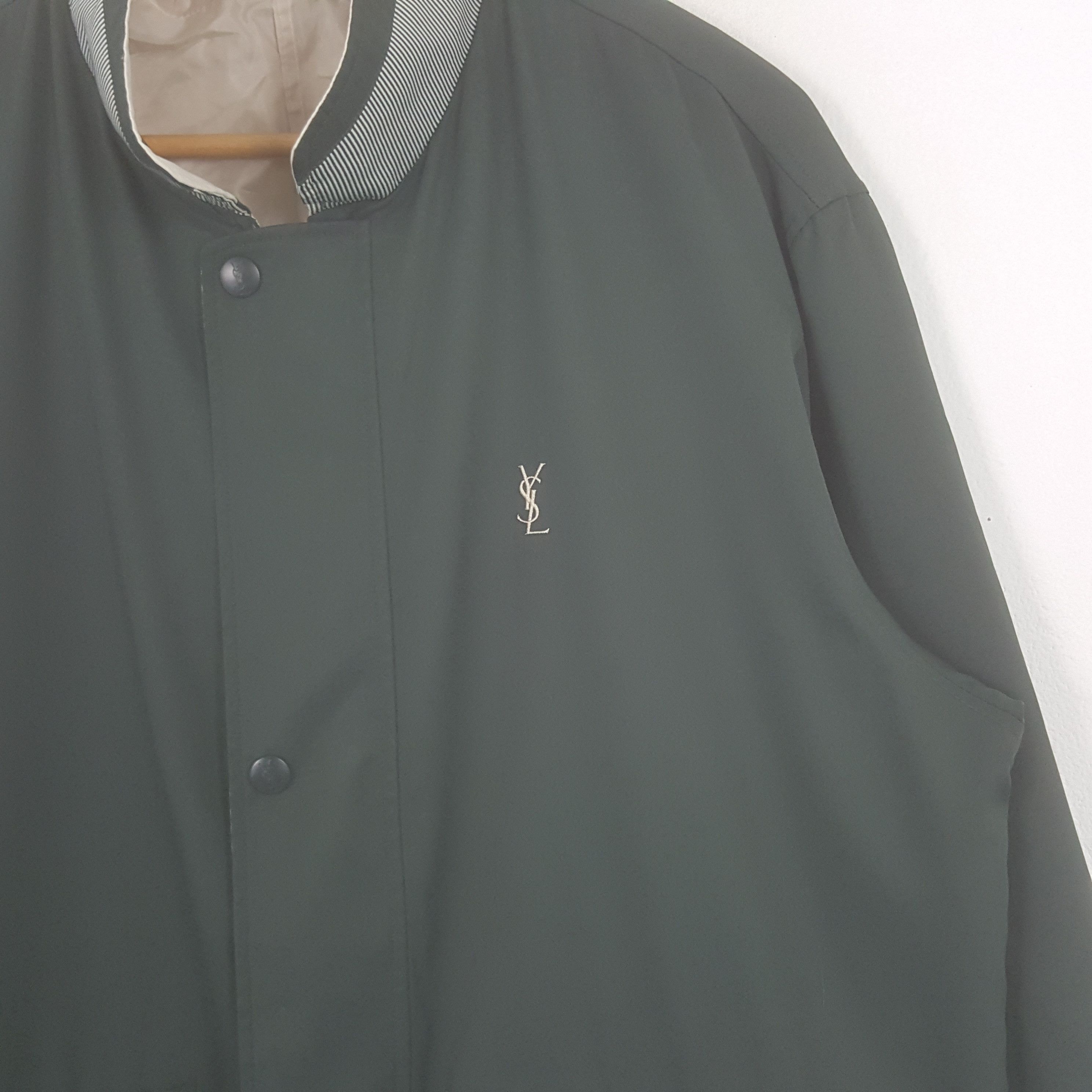 Vintage × Yves Saint Laurent Vintage Yves Saint Laurent Italian Brand Reversible Jacket Size US XL / EU 56 / 4 - 2 Thumbnail