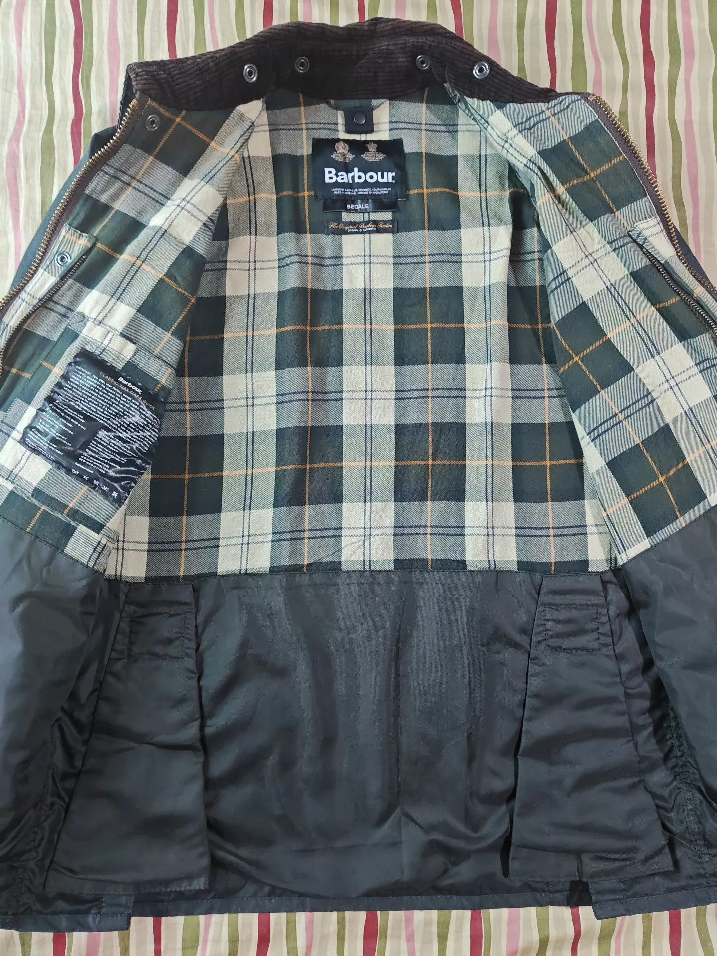 Barbour Barbour Bedale Waxed Cotton Jacket UK Made 9/10 Size US S / EU 44-46 / 1 - 4 Thumbnail