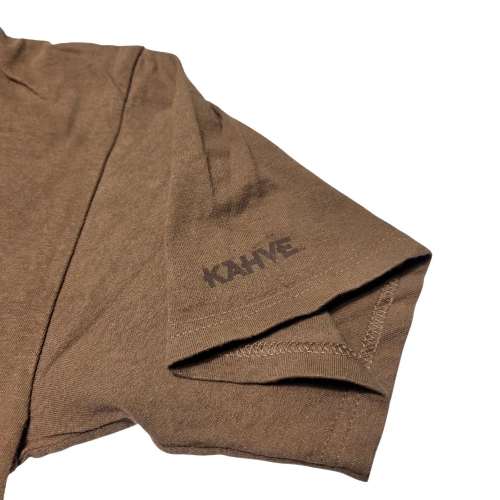 Gildan VINTAGE Kahve Arabic Coffee Promo T-Shirt 90's Size Large Men’s Brown Shirt Mens 90s Coffee Brown Sun faded front Size US L / EU 52-54 / 3 - 3 Thumbnail