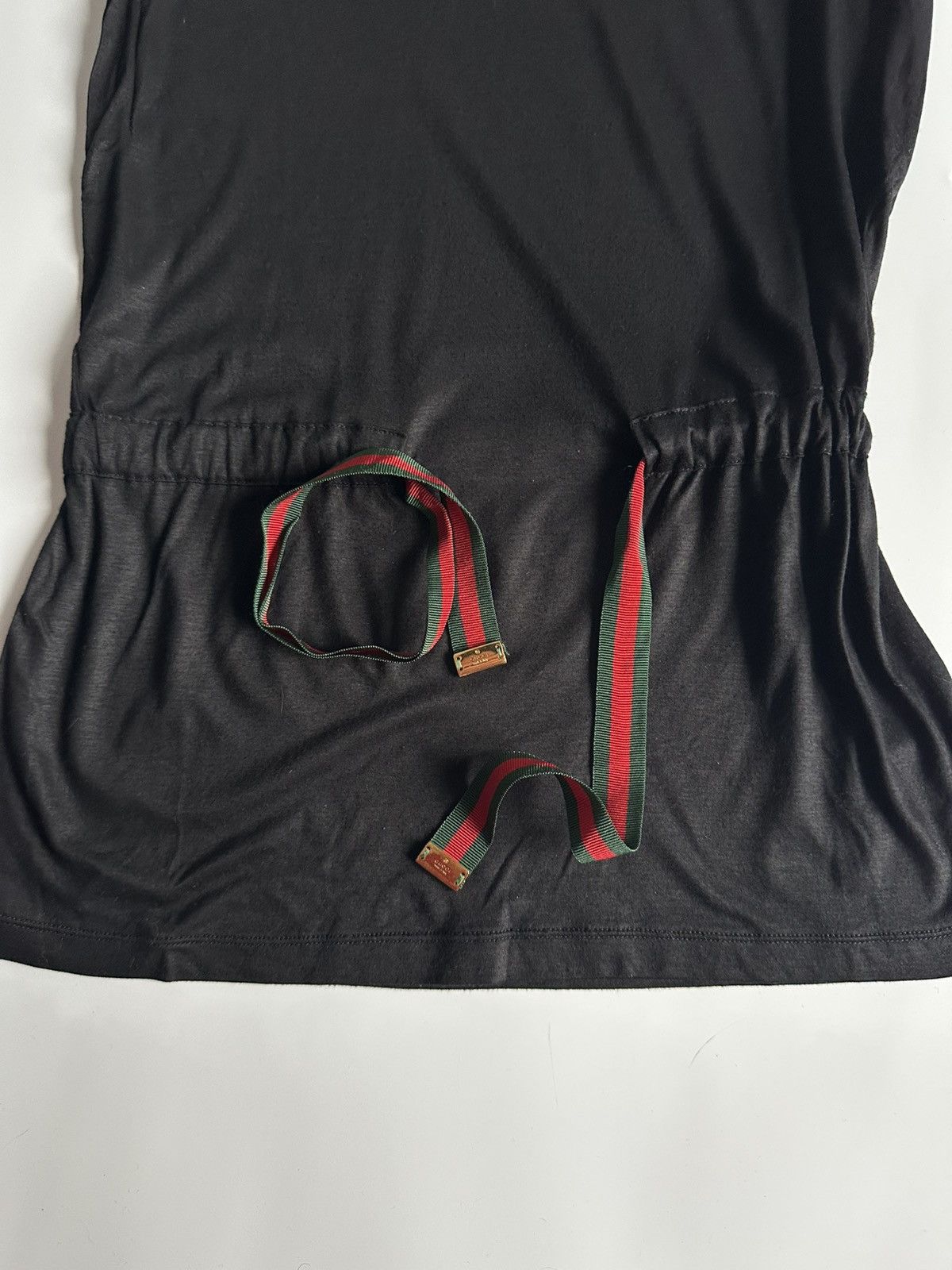 Gucci Gucci Women’s Black T-Shirt XS – Web Stripe Detail Size XS / US 0-2 / IT 36-38 - 4 Thumbnail