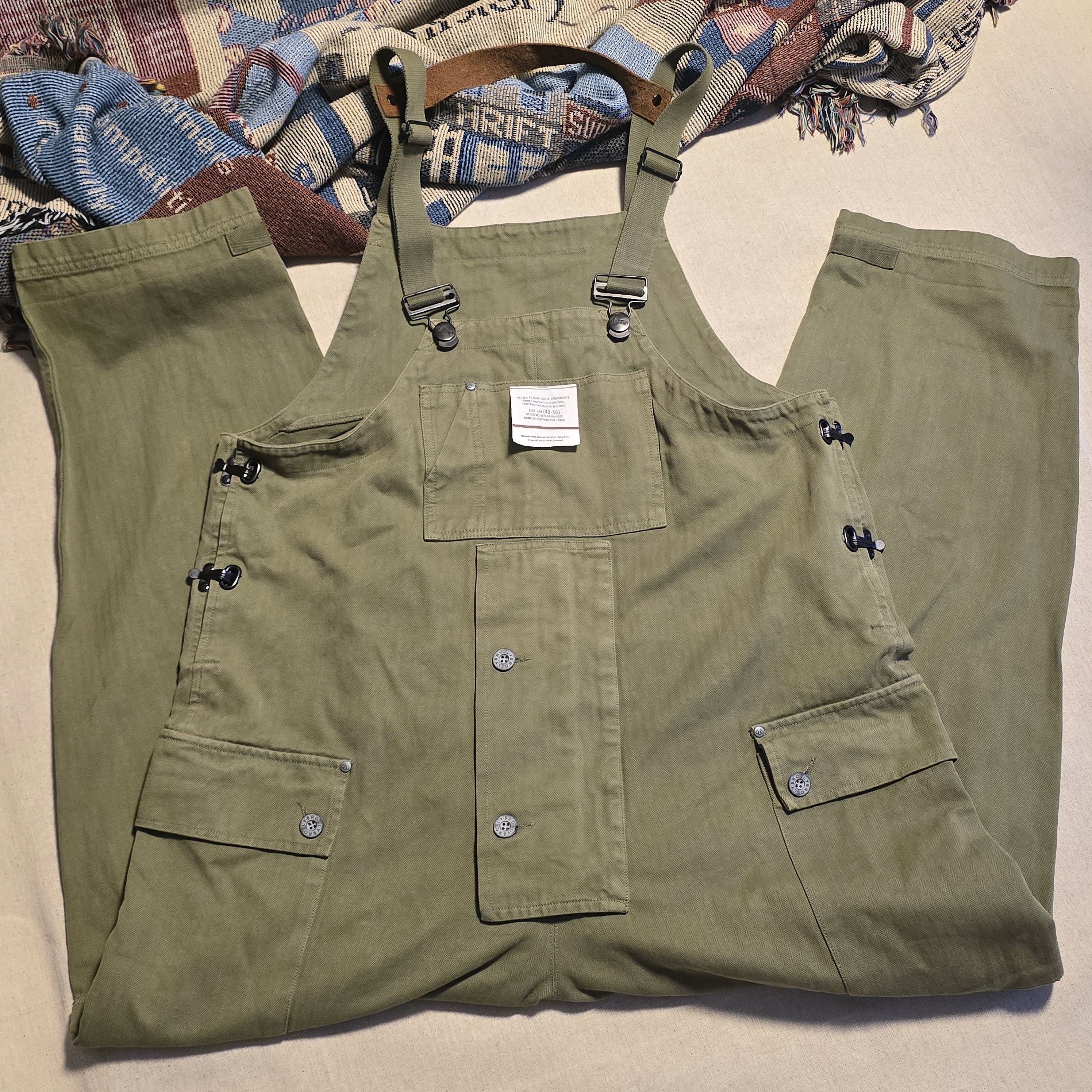 Nigel Cabourn Nigel Cabourn Lybro Naval Dungaree Size 52 | Grailed
