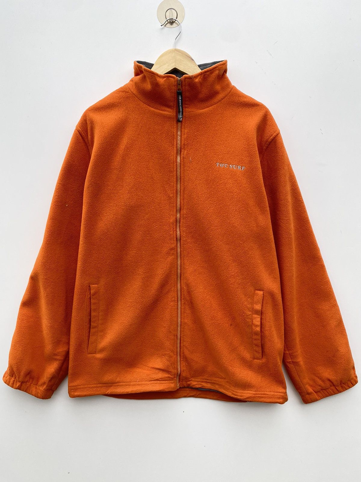 Vintage Vtg T&C Surf Outdoor Fleece Jacket Size US XL / EU 56 / 4 - 2 Thumbnail