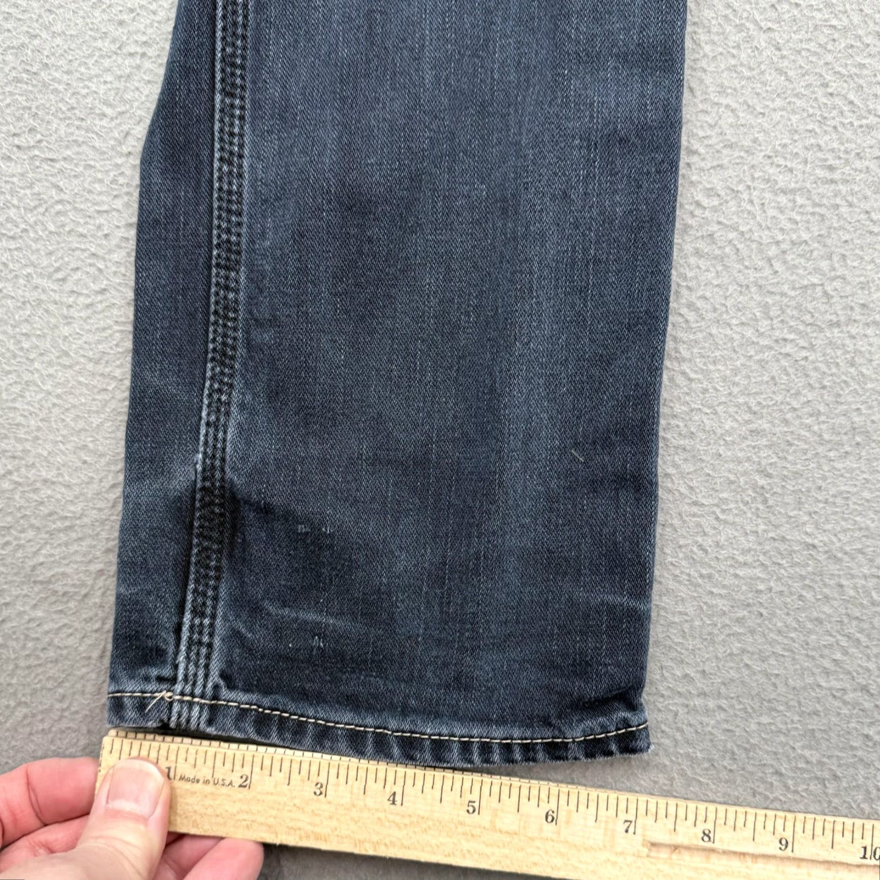 Denime Acne Jeans Jeans Mens 30x34 Blue Straight Leg Distressed Ripped Mid Wash Denim Jeans Mens Straight Leg 30 Blue Distressed Knee Size US 30 / EU 46 - 7 Thumbnail