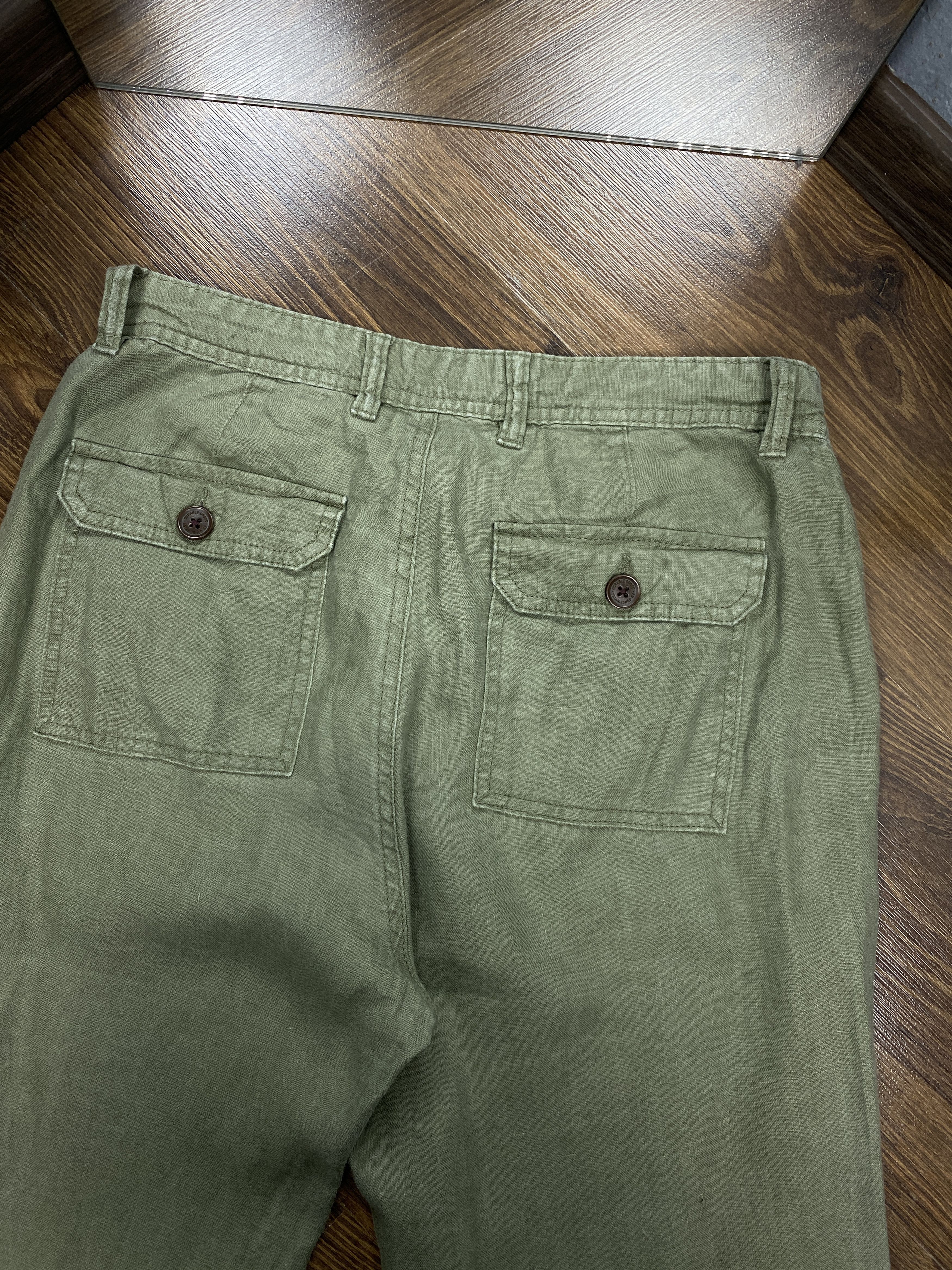 Vintage Vintage Mens Linen Pants Size US 30 / EU 46 - 8 Thumbnail