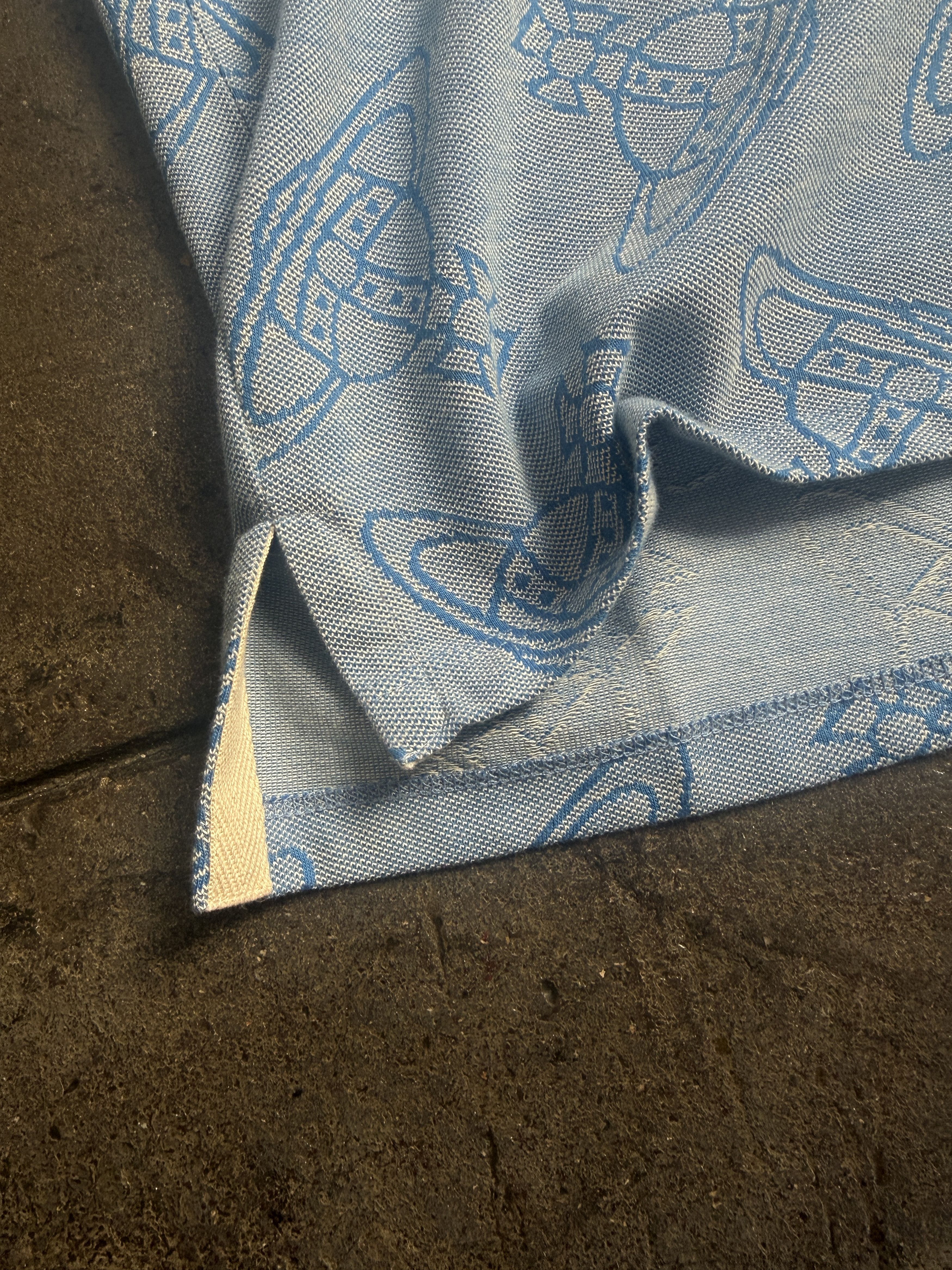 Vivienne Westwood Brand New Polo w/ All over Orb Print Size US L / EU 52-54 / 3 - 5 Thumbnail