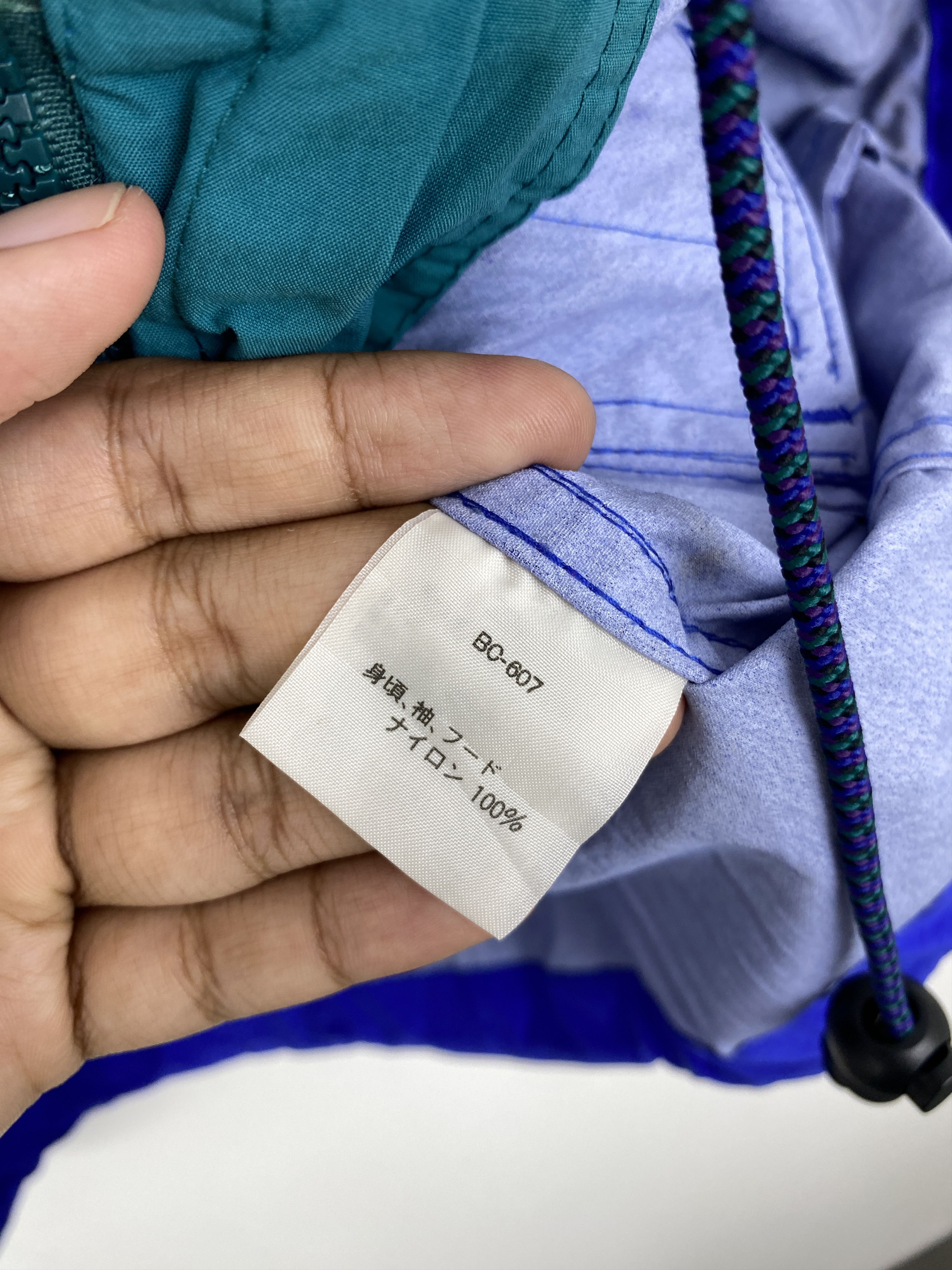 Japanese Brand Vintage Japanese Brand Blue Windbreaker Jacket JA0200 Size US L / EU 52-54 / 3 - 9 Thumbnail