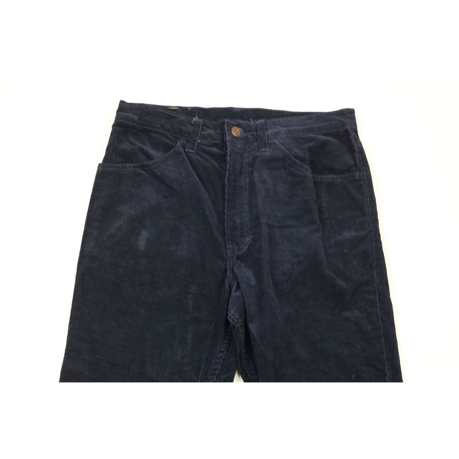 Gap × Vintage Vintage 70s Gap Faded Flared Straight Leg Corduroy Pants Size US 30 / EU 46 - 2 Thumbnail