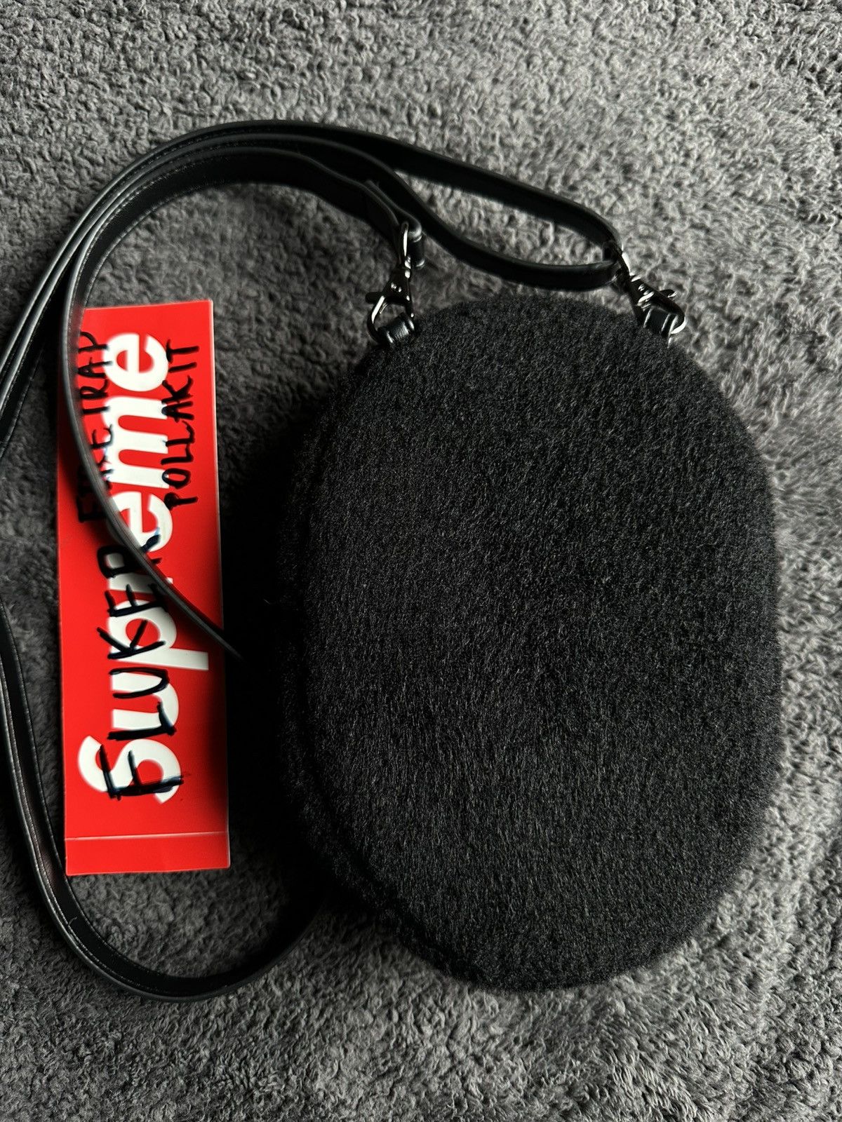 Bape Ape Head Faux Fur Mini Shoulder Bag Size ONE SIZE - 4 Thumbnail