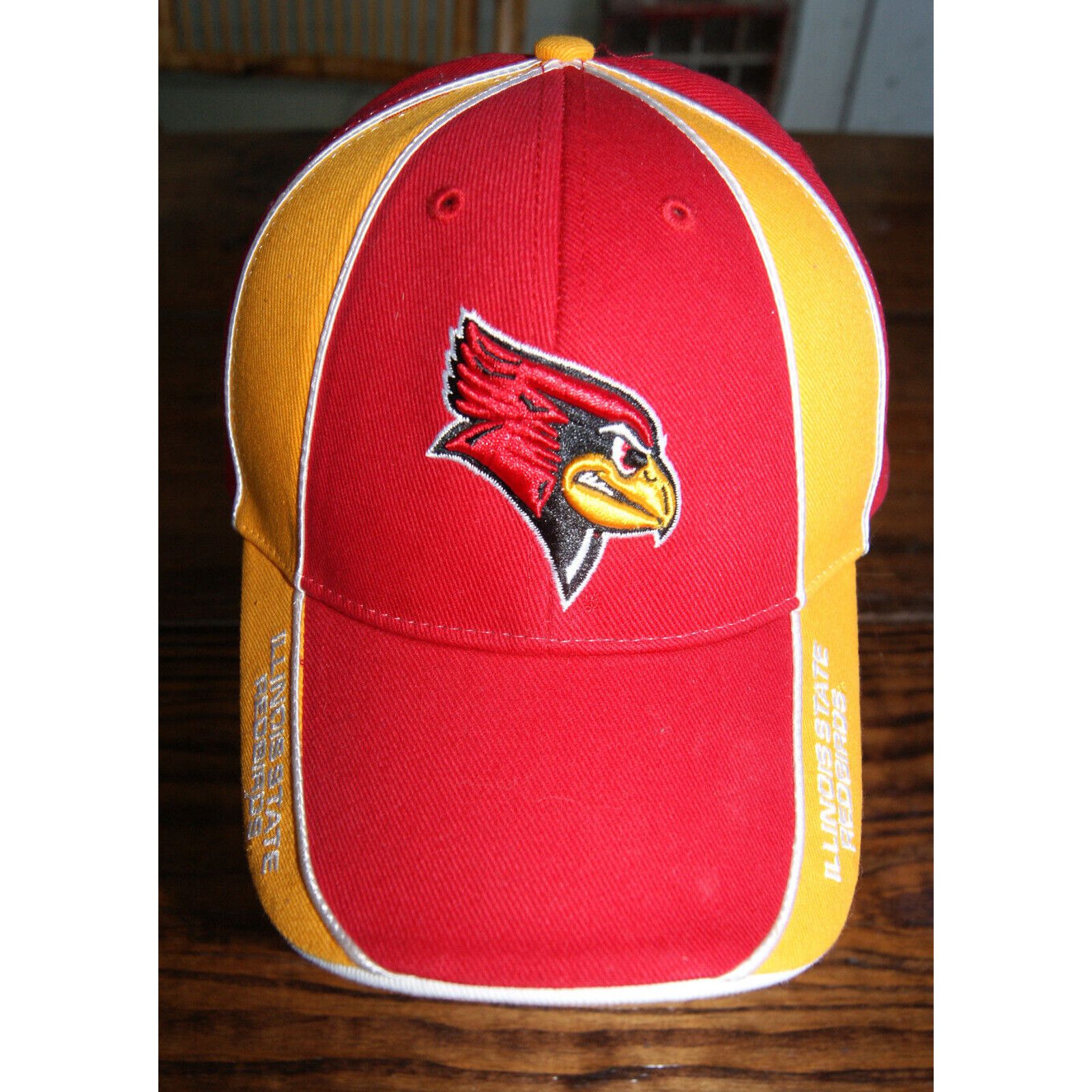 Other ILLINOIS STATE REDBIRDS Red Yellow Hat Cap Fan Favorite NCAA Size ONE SIZE - 1 Thumbnail