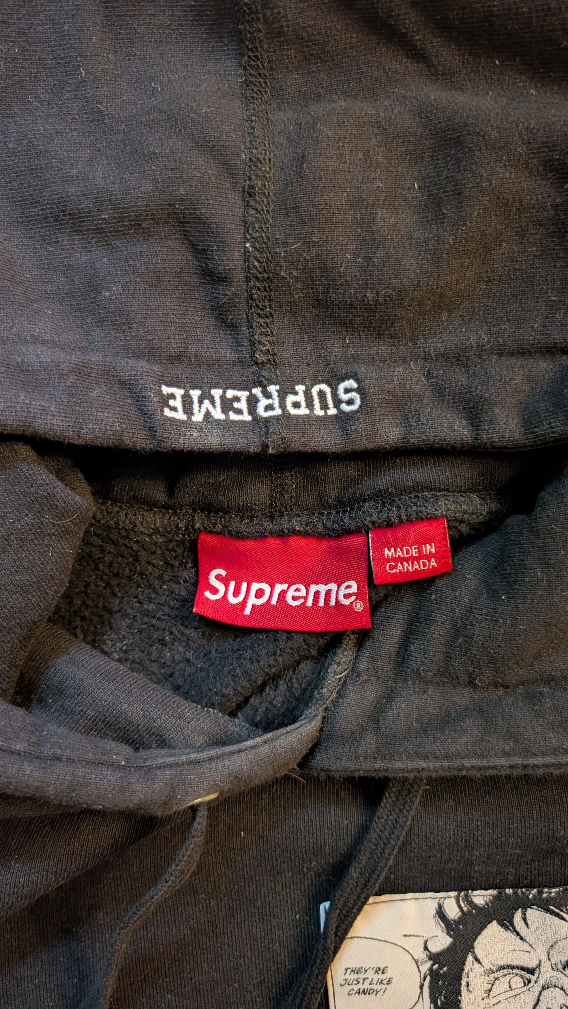 Supreme Supreme x AKIRA Arm Hooded Sweatshirt / Black US M Size US M / EU 48-50 / 2 - 5 Thumbnail
