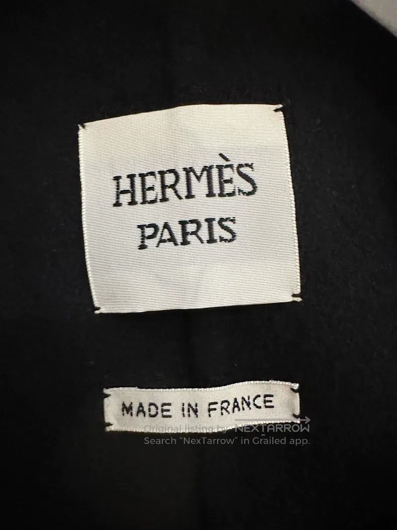 Hermes Hermes black cashmere long coat Size XXS / US 00 / IT 34 - 5 Thumbnail