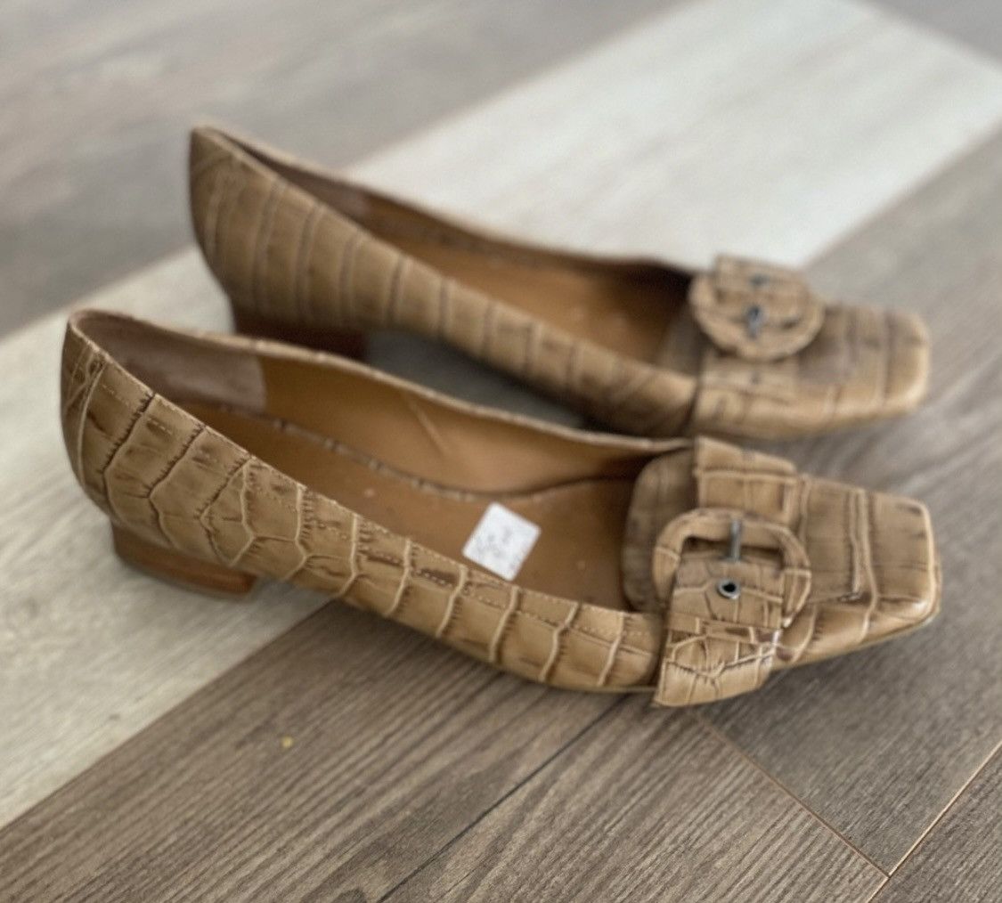 Nine West NINE WEST CROCODILE PRINT ABAY FLATS SLIP ON LOAFERS SHOES Size US 10 / IT 40 - 5 Thumbnail