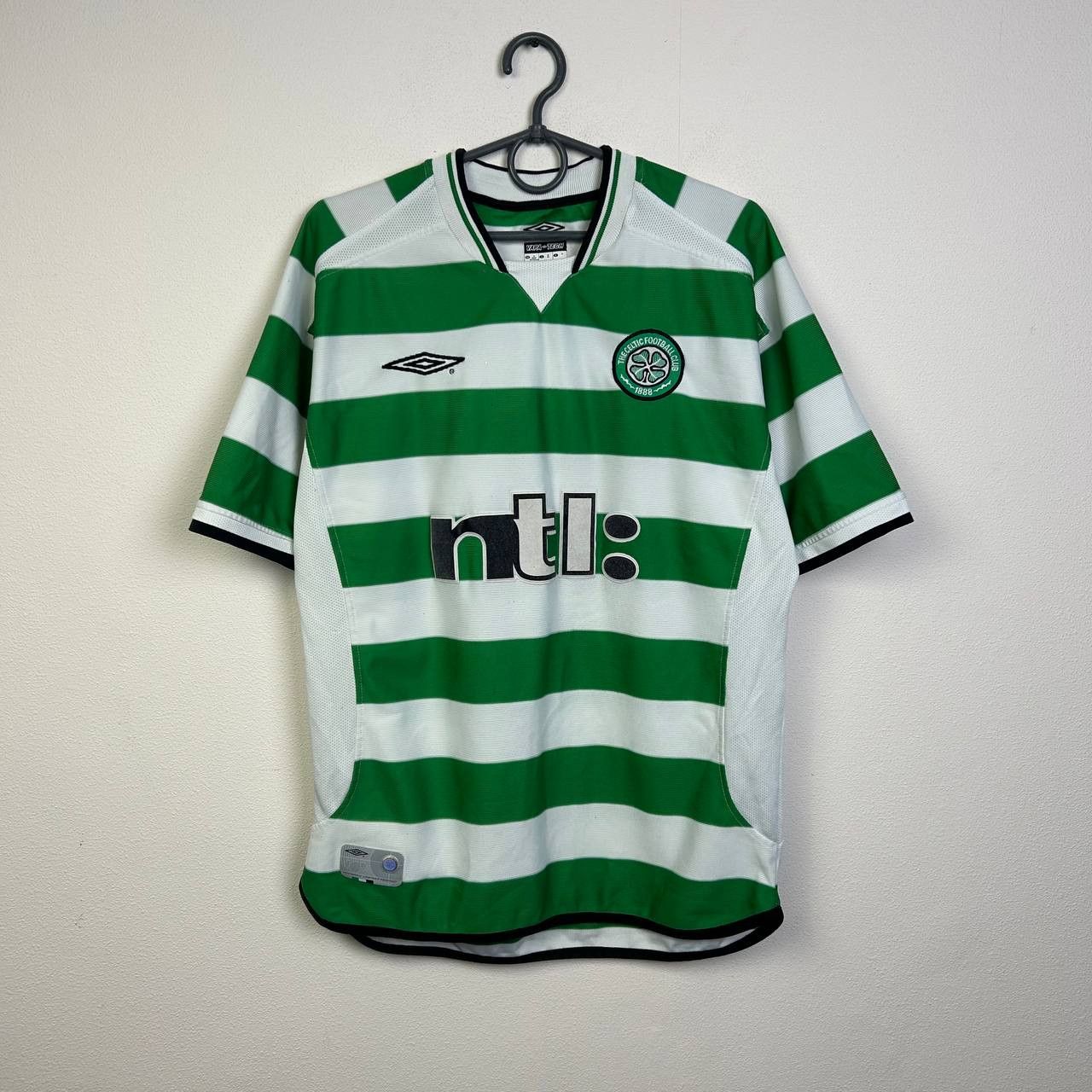 Umbro Vintage Umbro FC Celtic 2000 home green soccer jersey Size US M / EU 48-50 / 2 - 1 Thumbnail