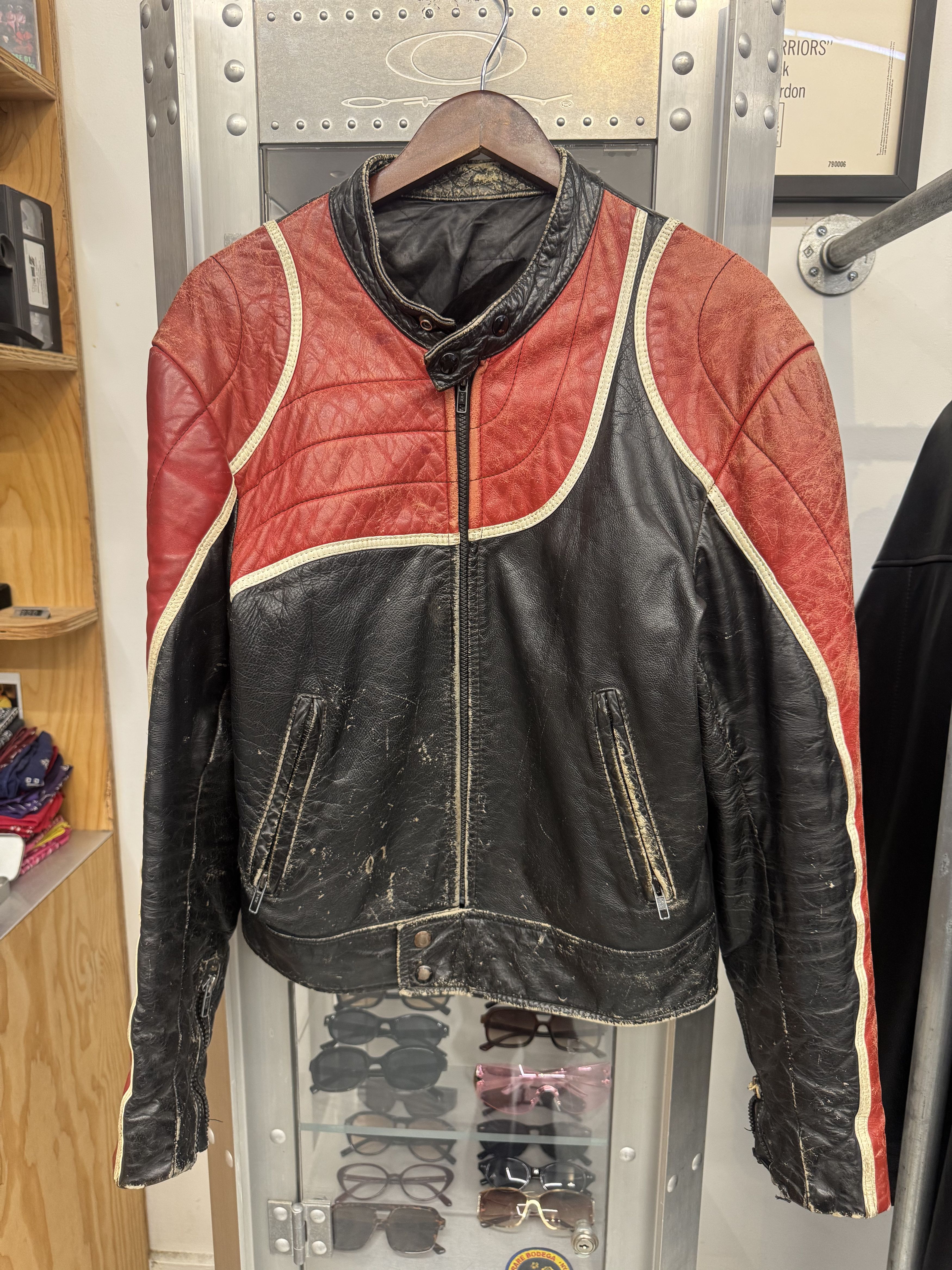 Other Vintage Leather Jacket Size US M / EU 48-50 / 2 - 1 Thumbnail
