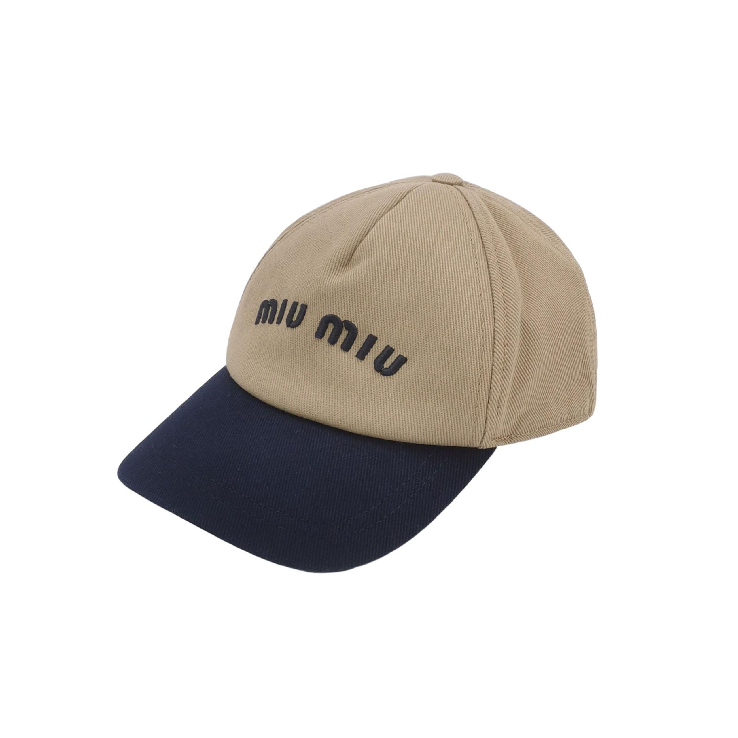 Miu Miu Miu Miu Embroidered Logo Baseball Cap Size S Size ONE SIZE - 1 Thumbnail