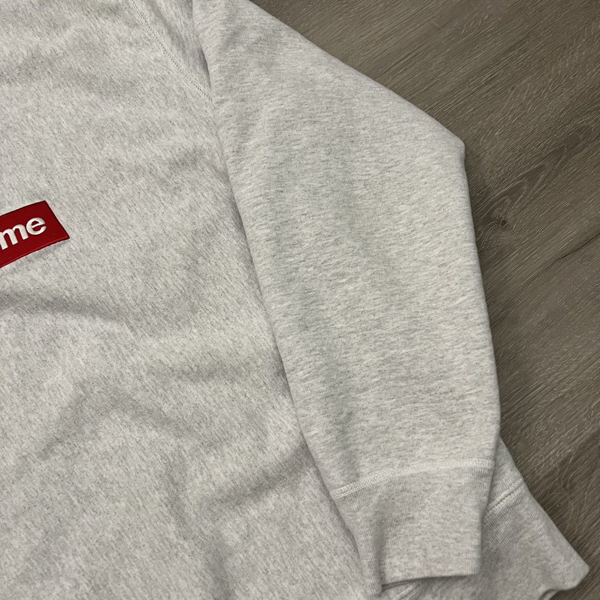 Supreme Supreme Box Logo Crewneck FW18 Size US L / EU 52-54 / 3 - 8 Thumbnail