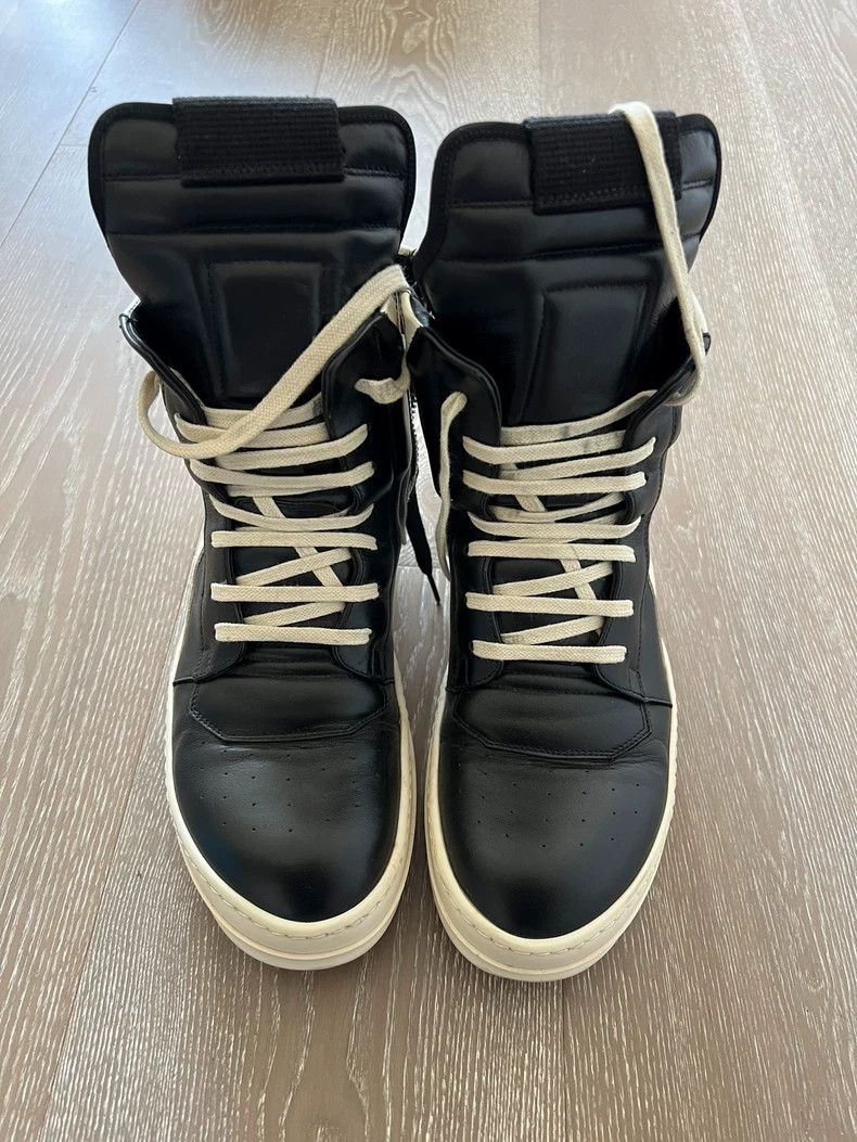Rick Owens Rick Owens Black High-Top Sneakers Size 39 Size US 8 / EU 41 - 1 Thumbnail