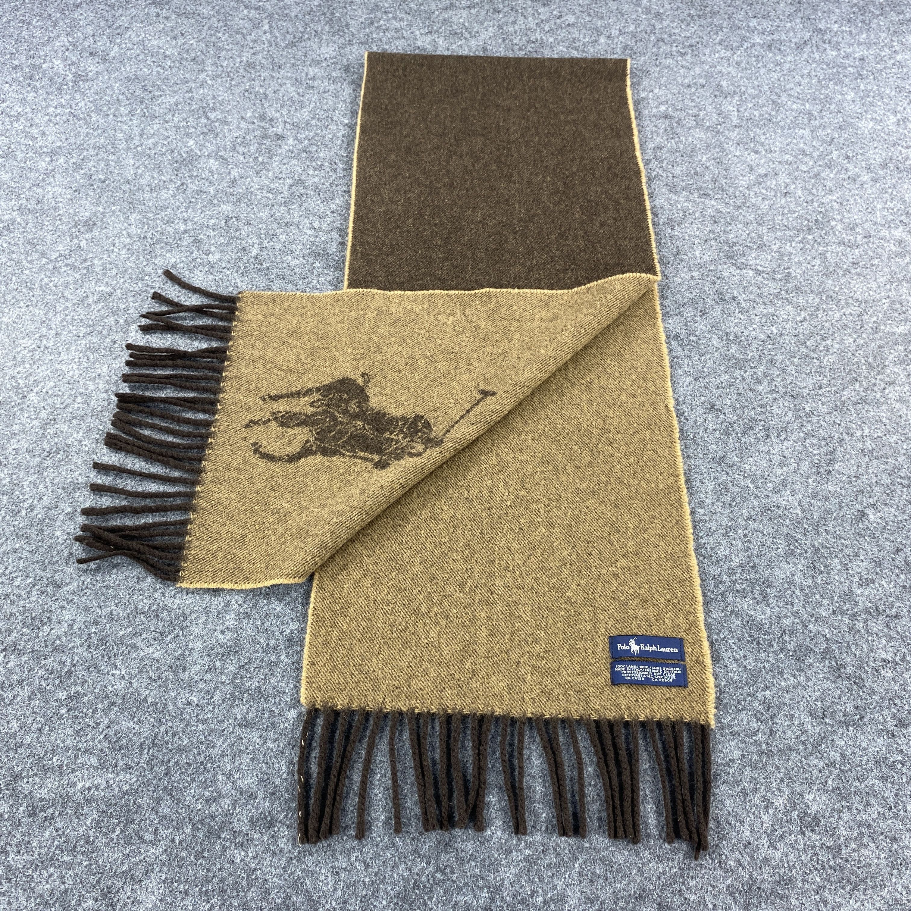 Polo Ralph Lauren × Vintage GF10639 Polo Ralph Lauren Scarf Neck Wear Muffler Nova Check Size ONE SIZE - 5 Thumbnail