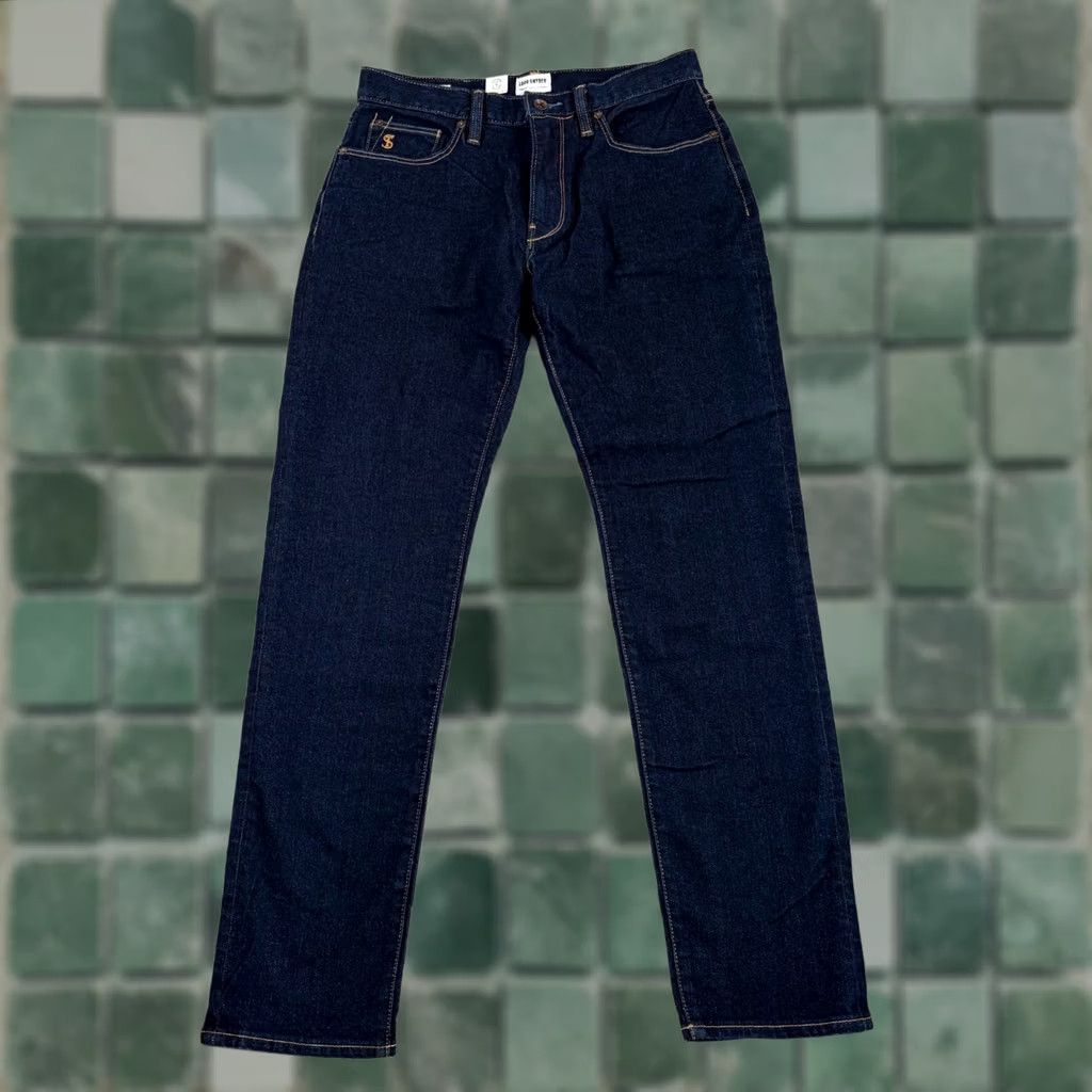 Todd Snyder Todd Snyder Slim Fit Stretch Jeans Indigo Rinse Wash Men 30x32 Slim Jeans 5-Pocket City USA Modern Denim Slim Fit Mens Clothing Blue Indigo Wash NWT Size US 30 / EU 46 - 1 Thumbnail