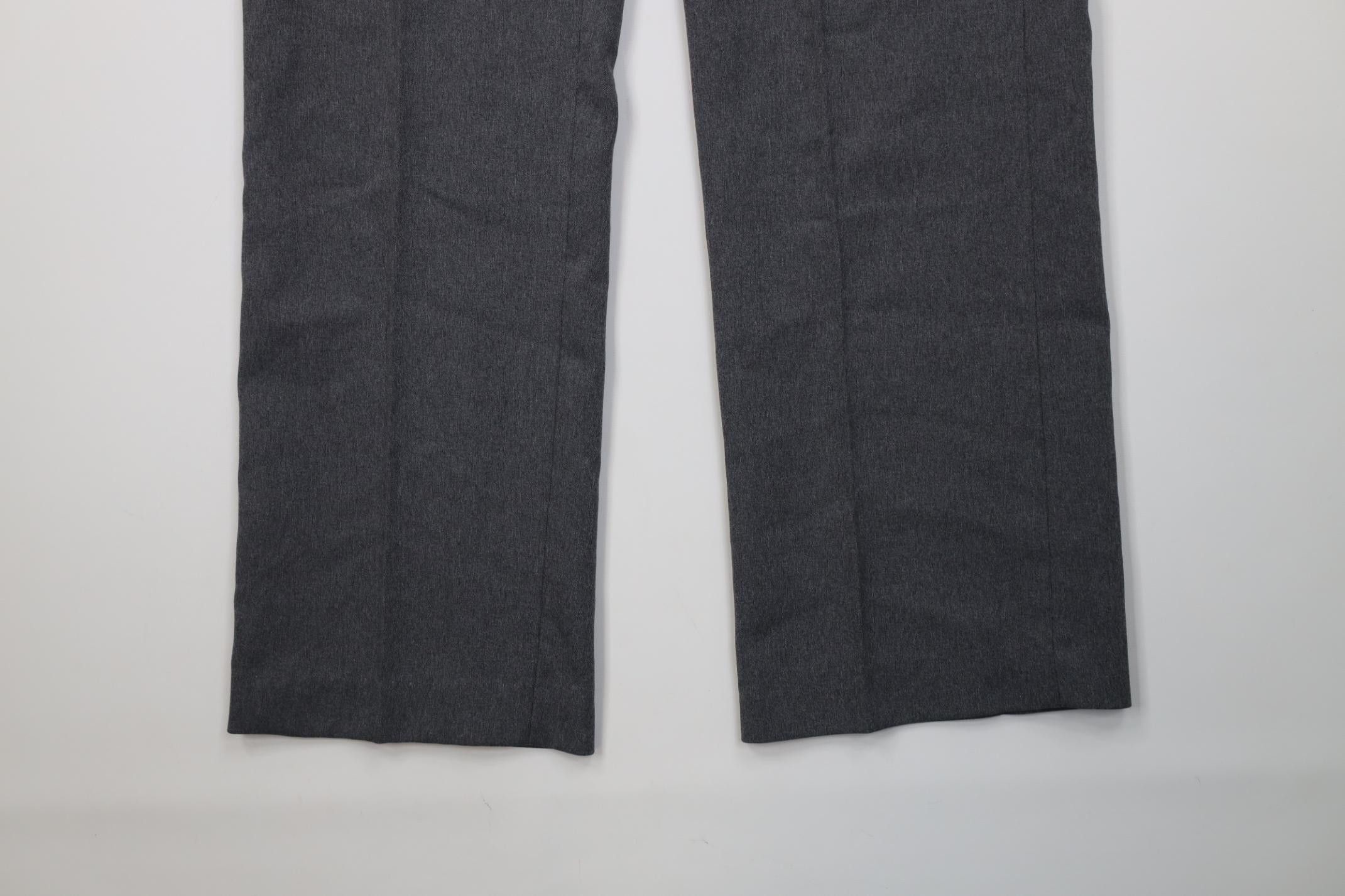 Vintage Vintage 70s Streetwear Flared Wide Leg Chino Pants Gray USA Size US 32 / EU 48 - 4 Thumbnail