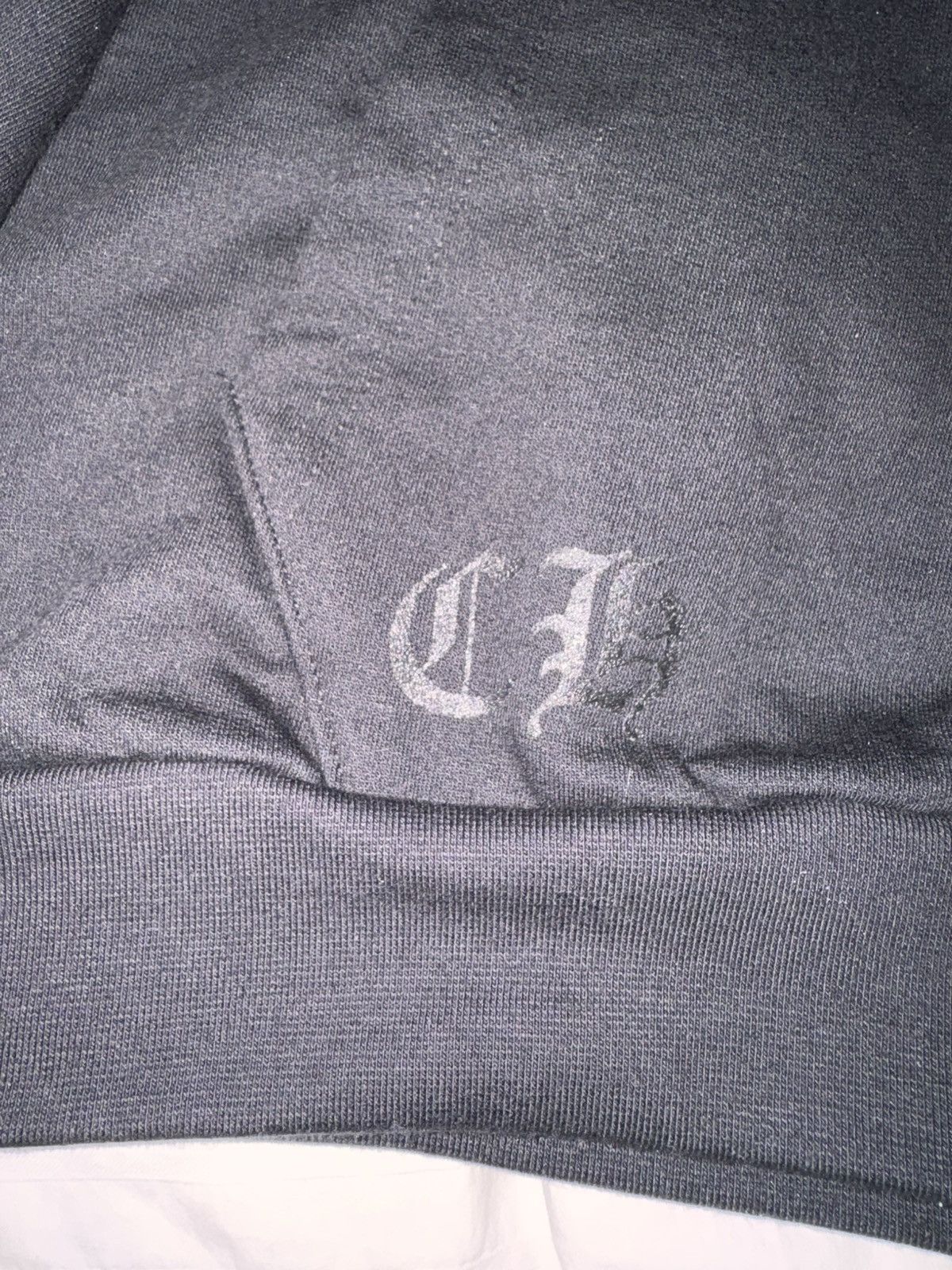 Chrome Hearts Chrome hearts scroll hoodie pullover hoodie black size S Size US S / EU 44-46 / 1 - 2 Thumbnail