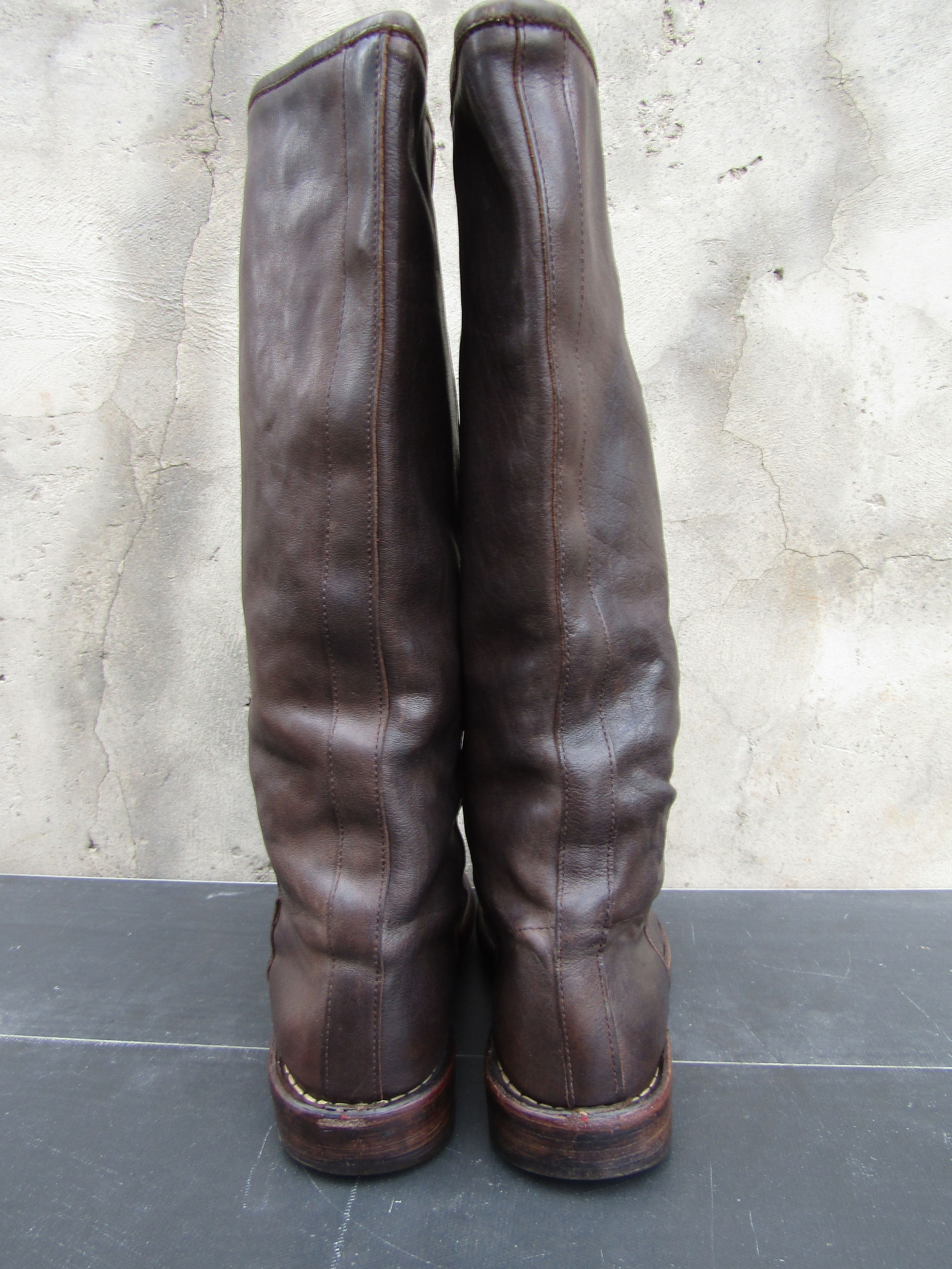 Fiorentini + Baker Fiorentini Baker Brown Tall Eli Biker Moto Riding Women's Size US 8 / IT 38 - 7 Thumbnail