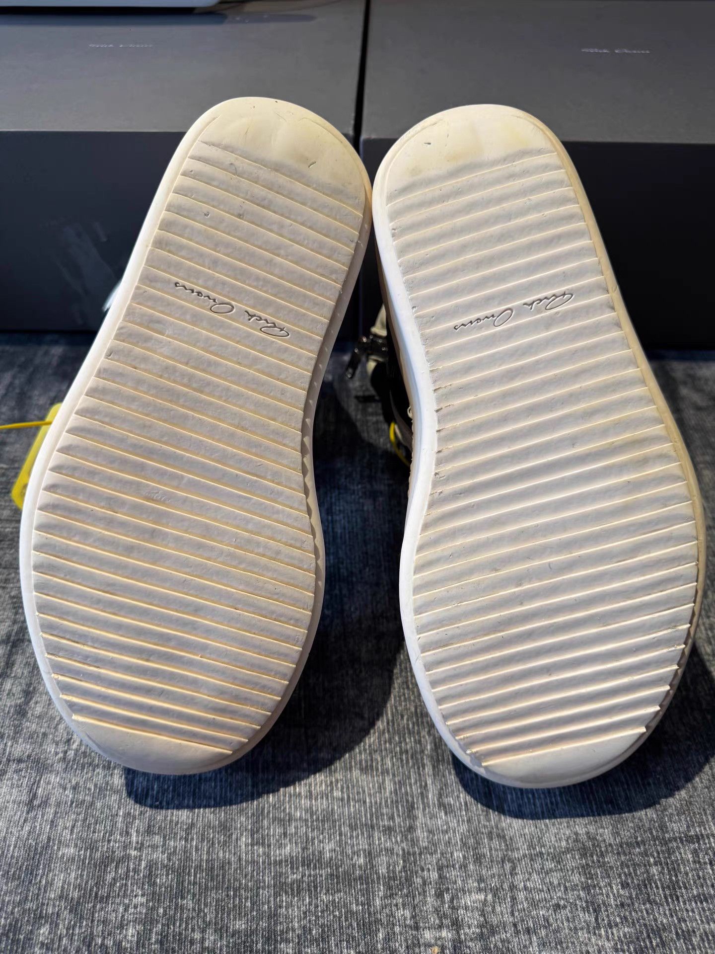 Rick Owens Rick Owens Mainline Thick Sole Triangle Sneakers Size US 7 / EU 40 - 5 Thumbnail