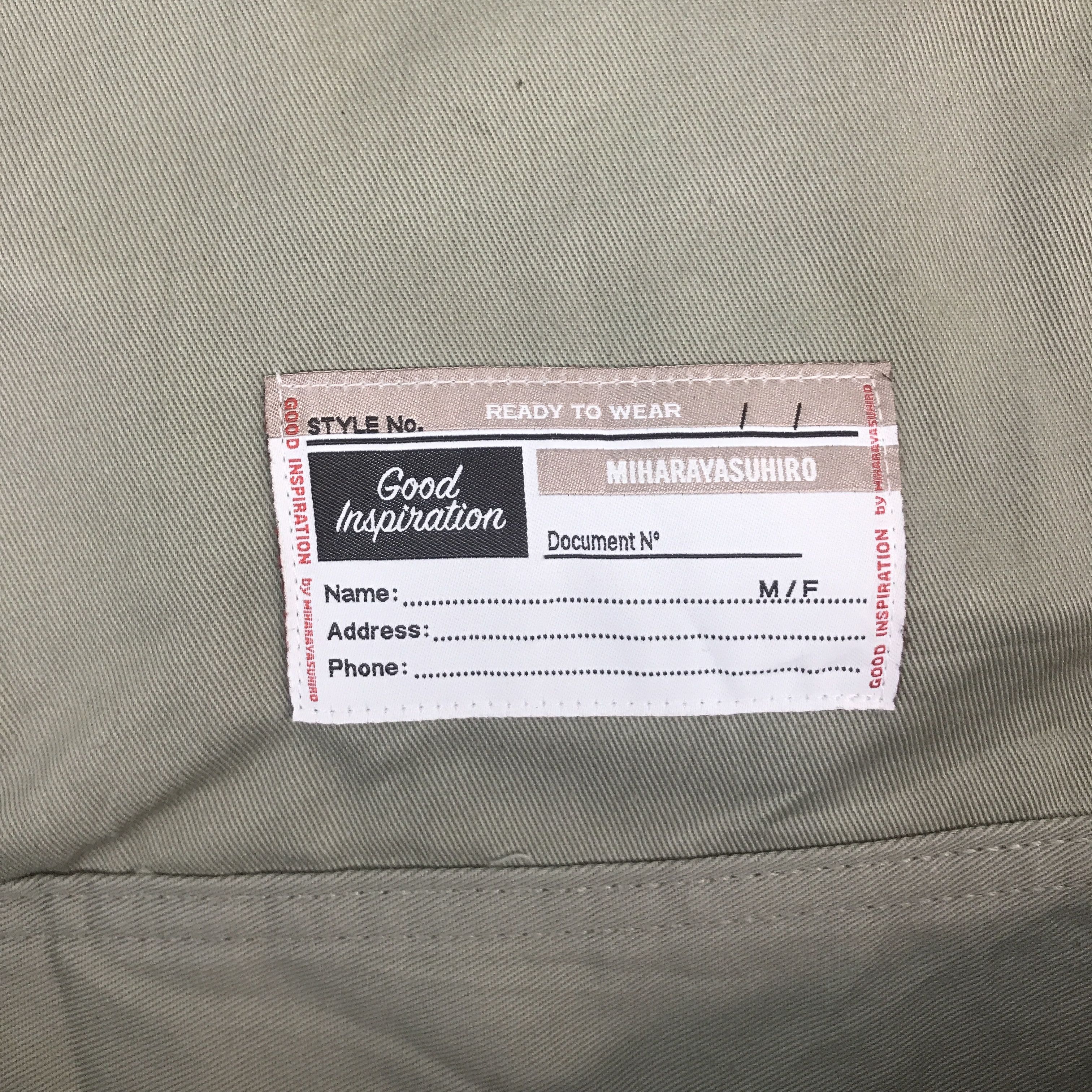 GU × Maison MIHARA YASUHIRO MAISON MIHARA YASUHIRO X GU WORKWEAR JACKET Size US L / EU 52-54 / 3 - 12 Thumbnail