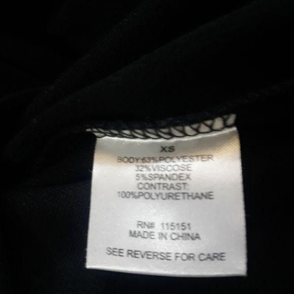 Other Romeo & Juliet Couture Matrix Sheath Dress Sz XS Black Faux Size XS / US 0-2 / IT 36-38 - 9 Thumbnail