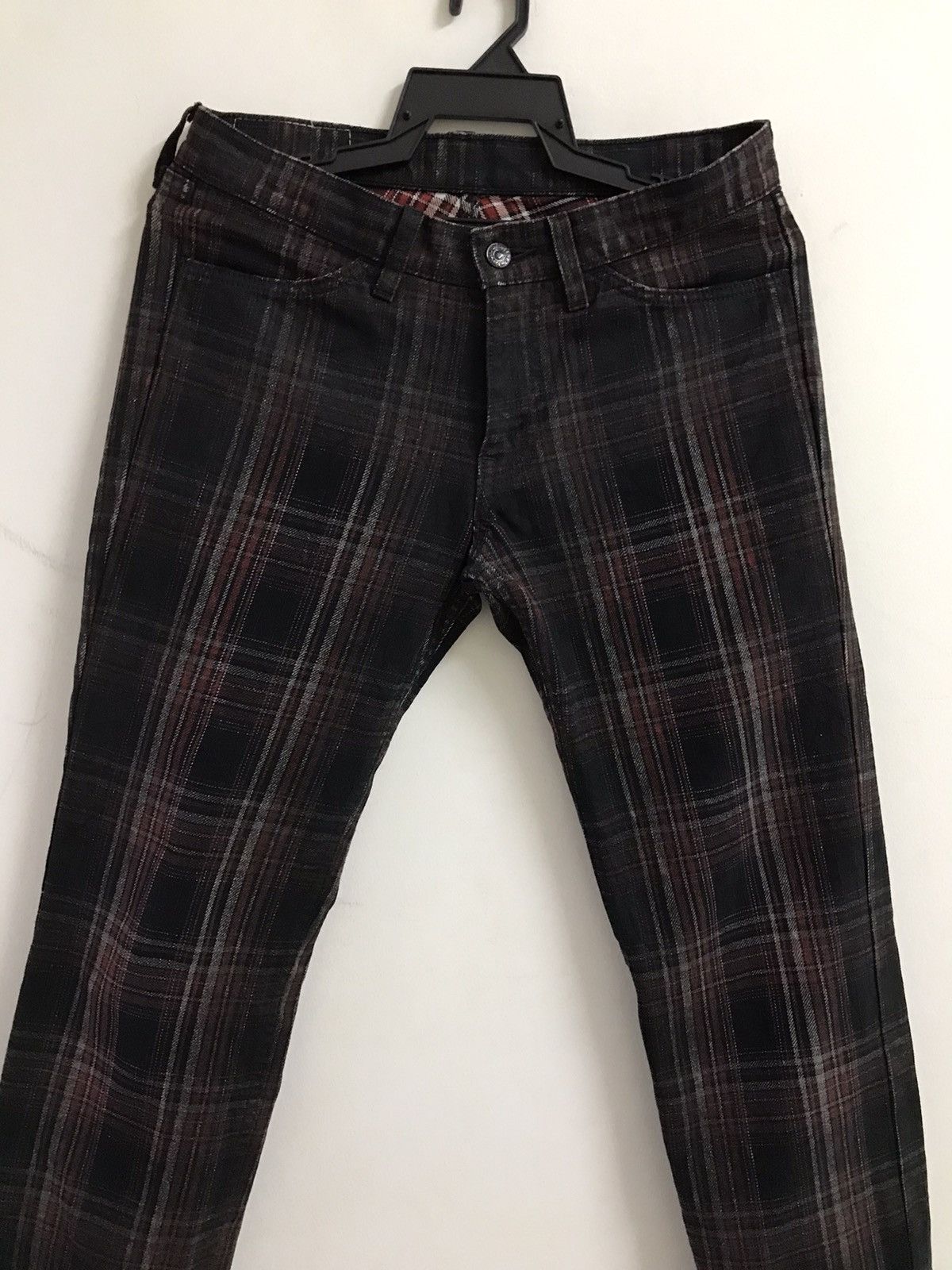 Japanese Brand × Levi's × Levi's Vintage Clothing Levi’s 519 Premium Collection Plaid Jeans Size US 30 / EU 46 - 1 Thumbnail