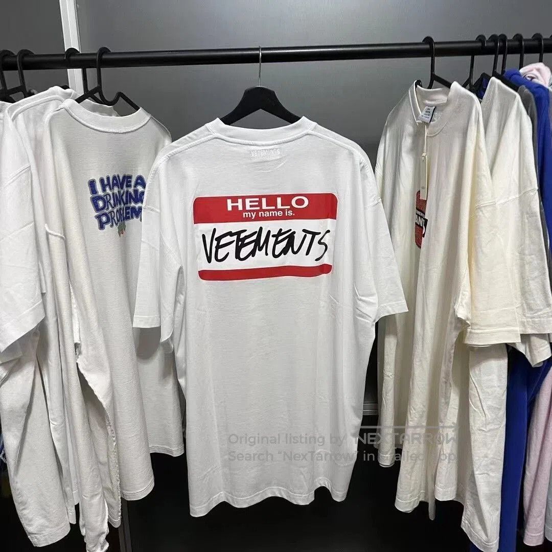 Vetements New Vetements Short Sleeve T. Size US M / EU 48-50 / 2 - 4 Thumbnail