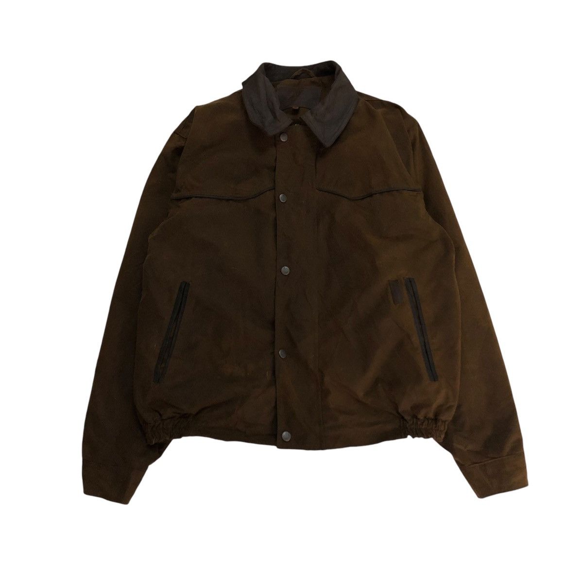 Vintage 🔥VINTAGE WAX JACKET HUNTING SURVIVAL MULTI POCKET UTBACK Size US M / EU 48-50 / 2 - 2 Thumbnail