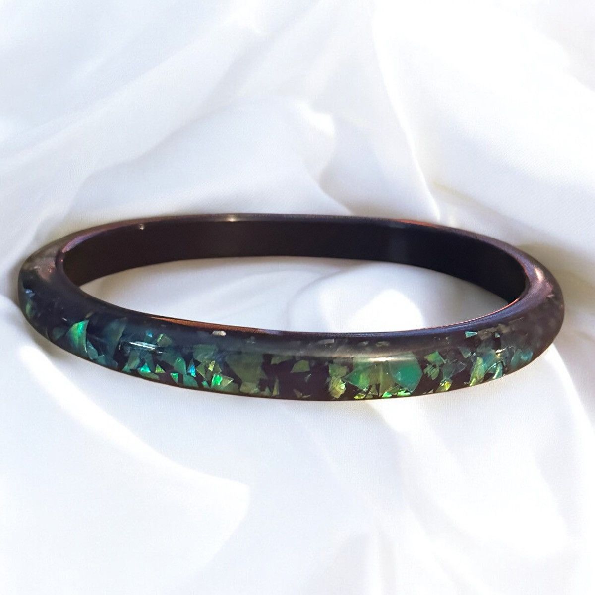 Other Abalone acrylic bangle bracelet Size ONE SIZE - 1 Thumbnail
